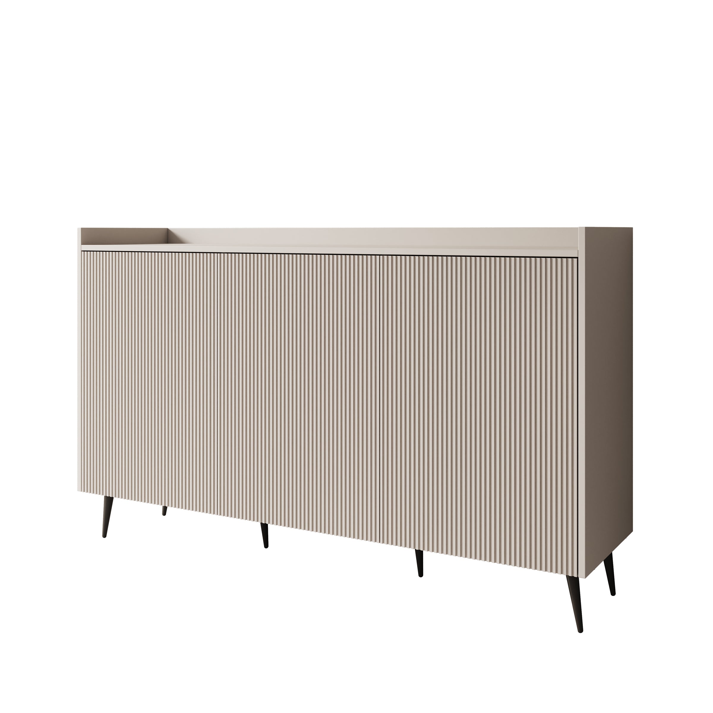 Asty - Dressoir - Beige - 150x41x92 cm