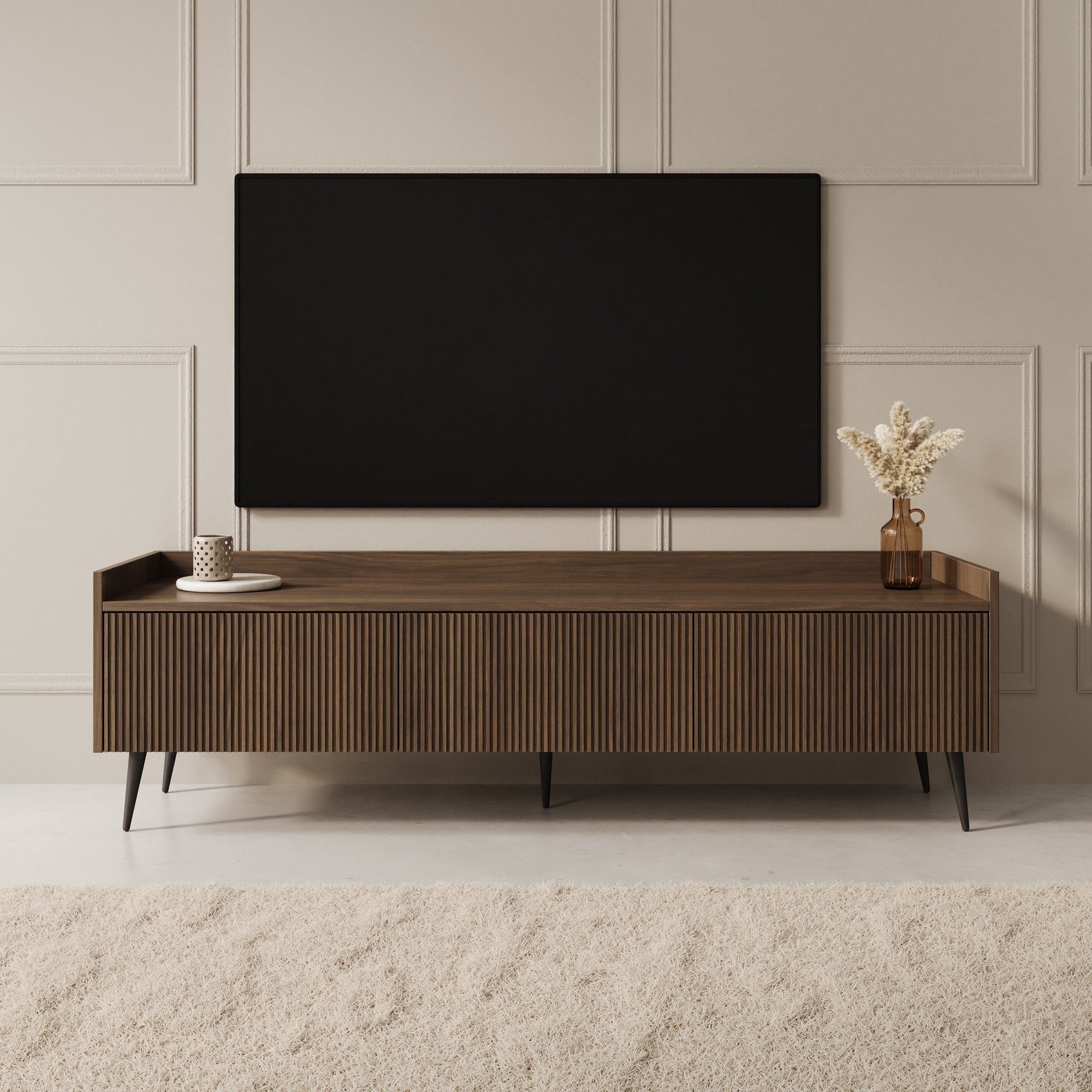 Asty - Complete Woonkamer - Donker Eikenpatroon - Klein