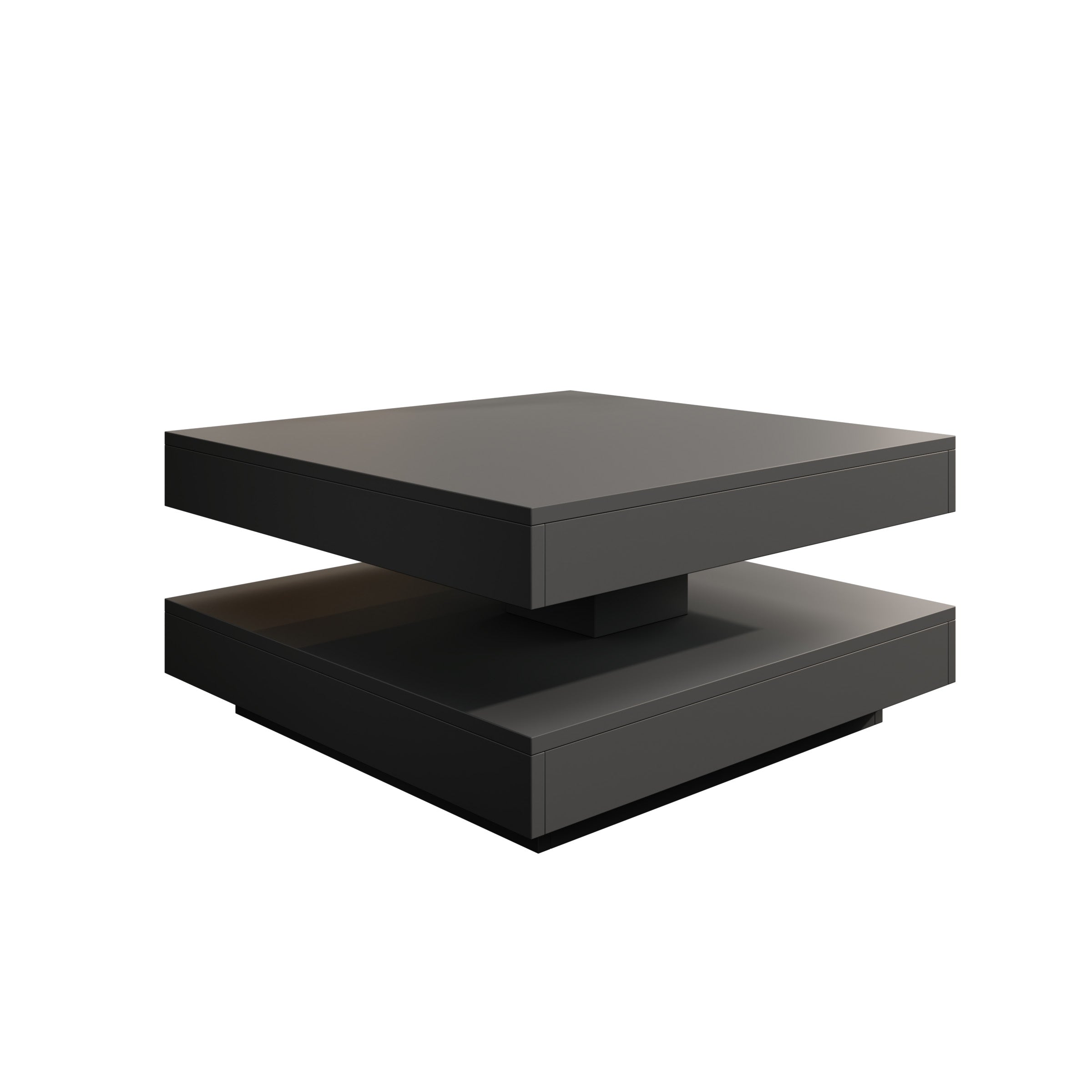 Atwood - Salontafel - Antraciet - 67x67x35 cm