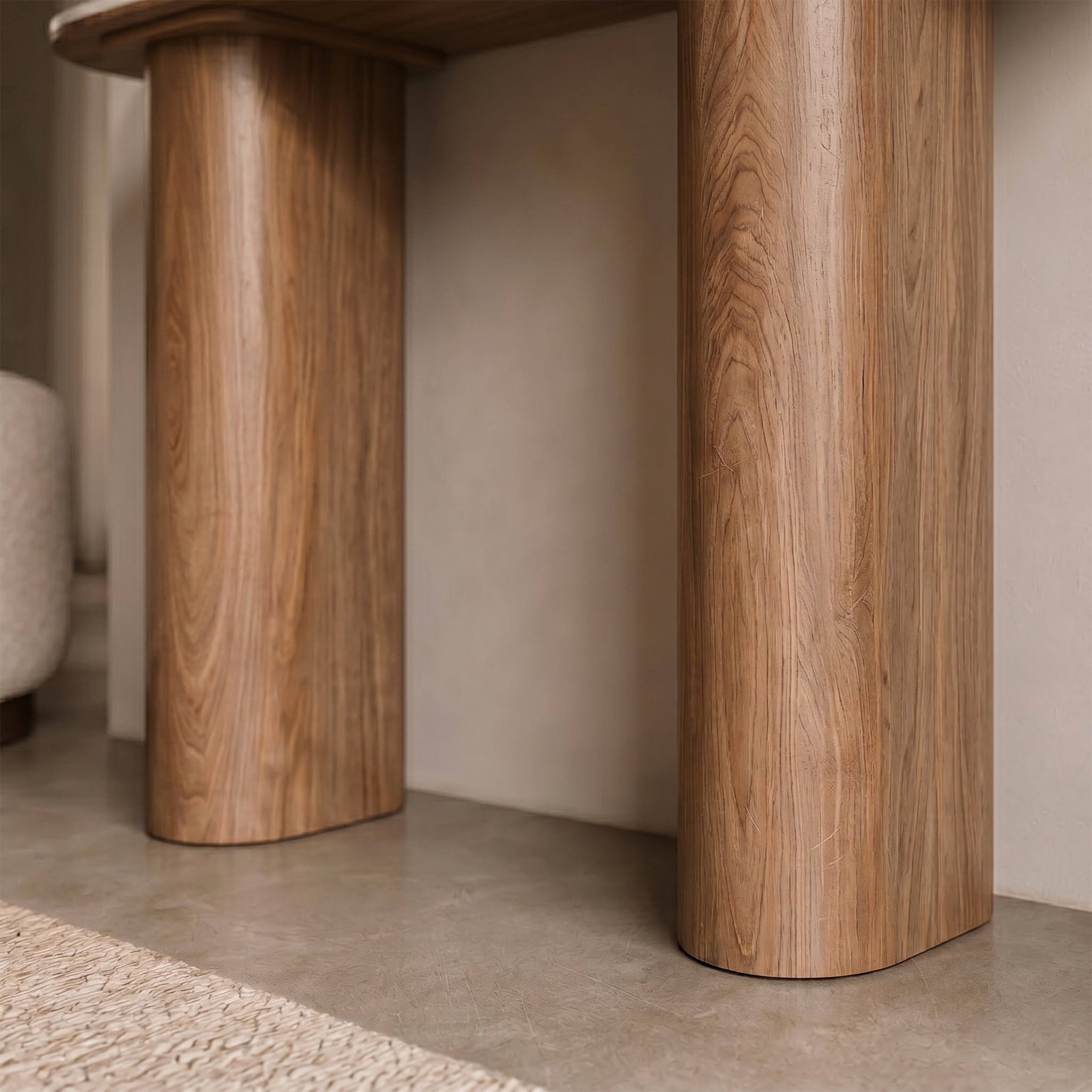 Auro - Sidetable - Keramiek met marmerlook - 120x40x76 cm