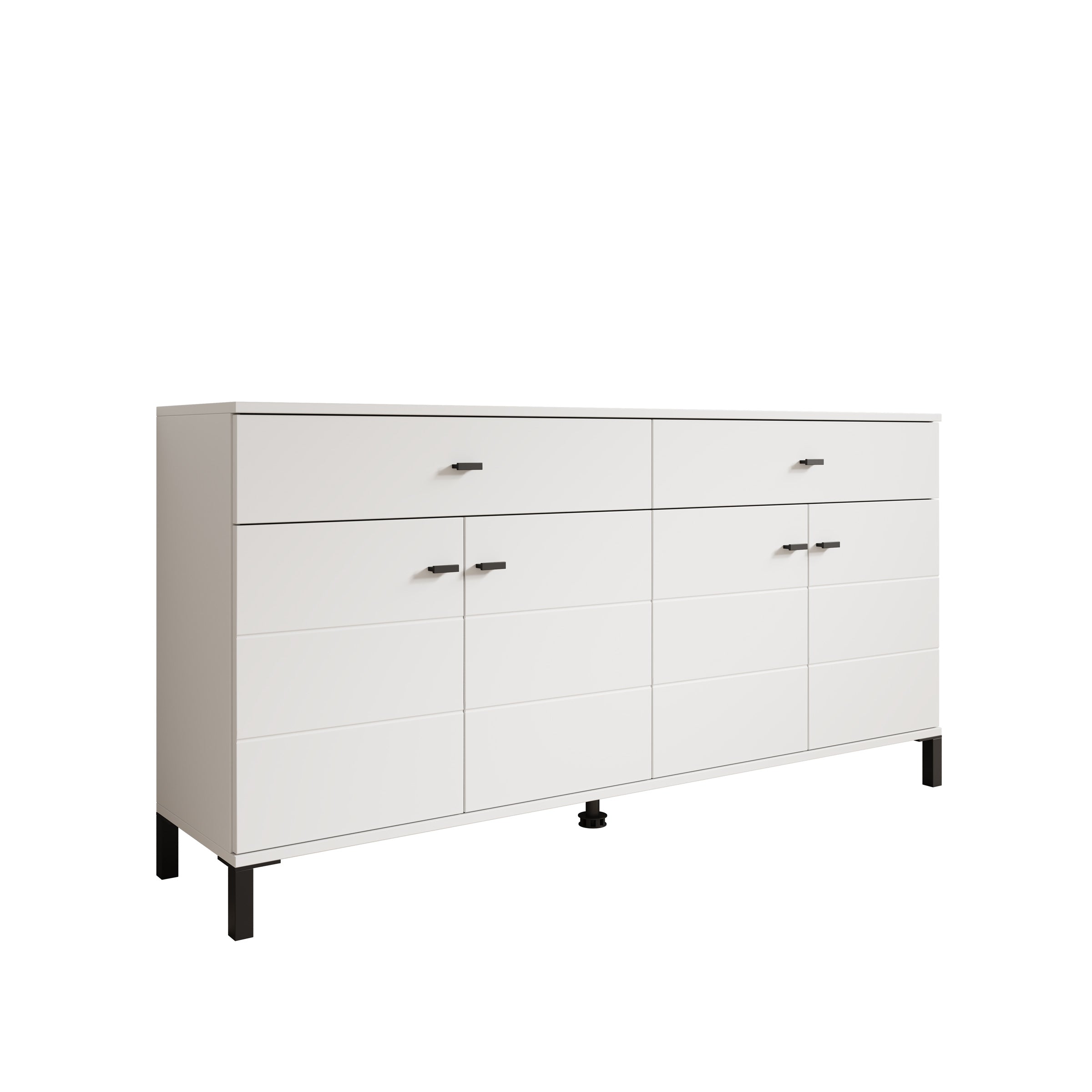 Avellio - Dressoir - Wit - 154x35x78 cm