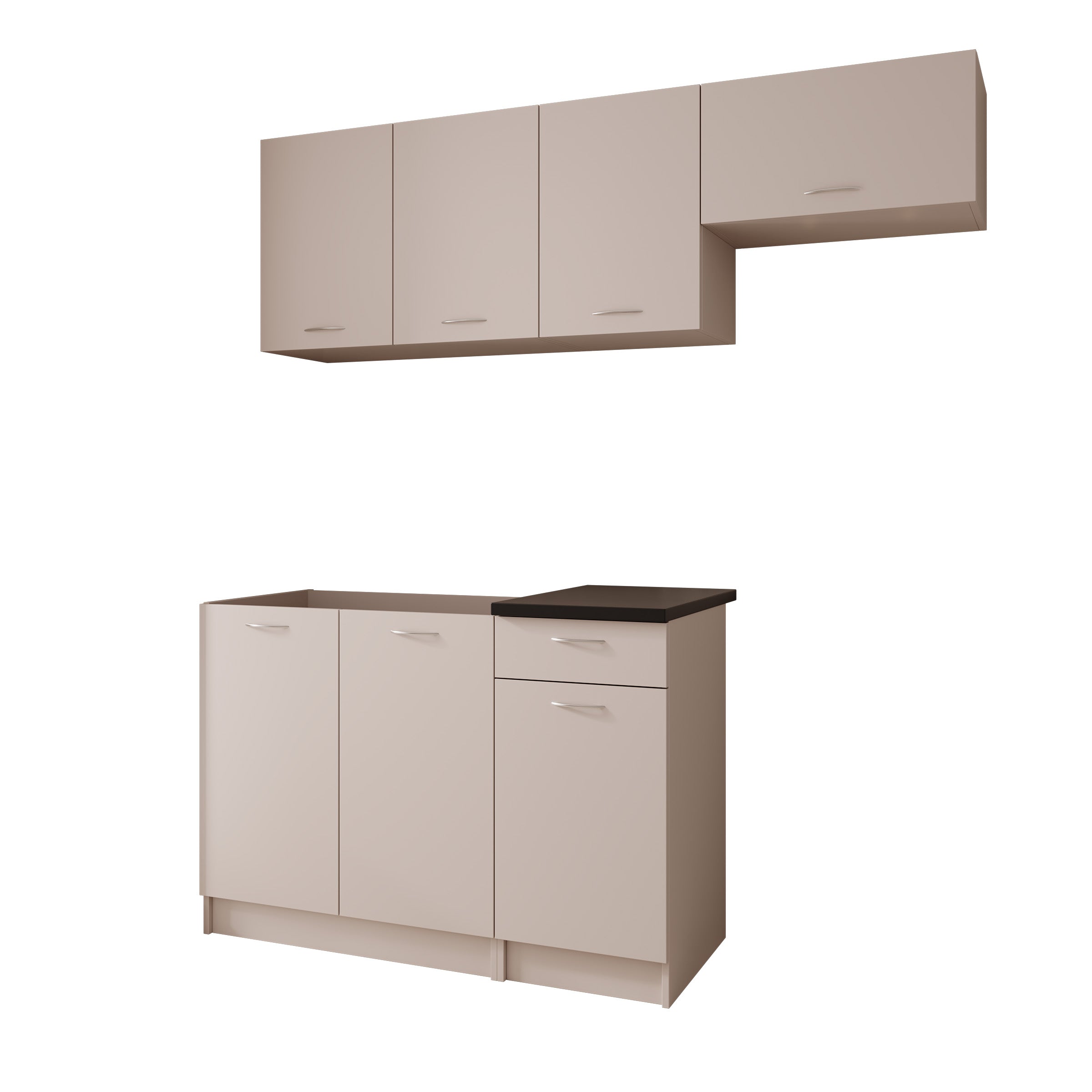 Avenor - Keuken - Beige - 180x60x85 cm
