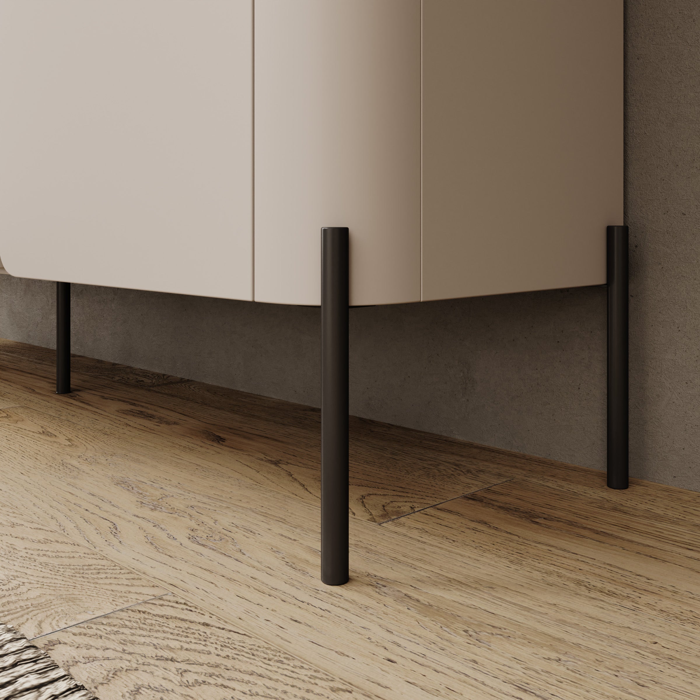 Avero - Dressoir - Beige - 163x40x94 cm