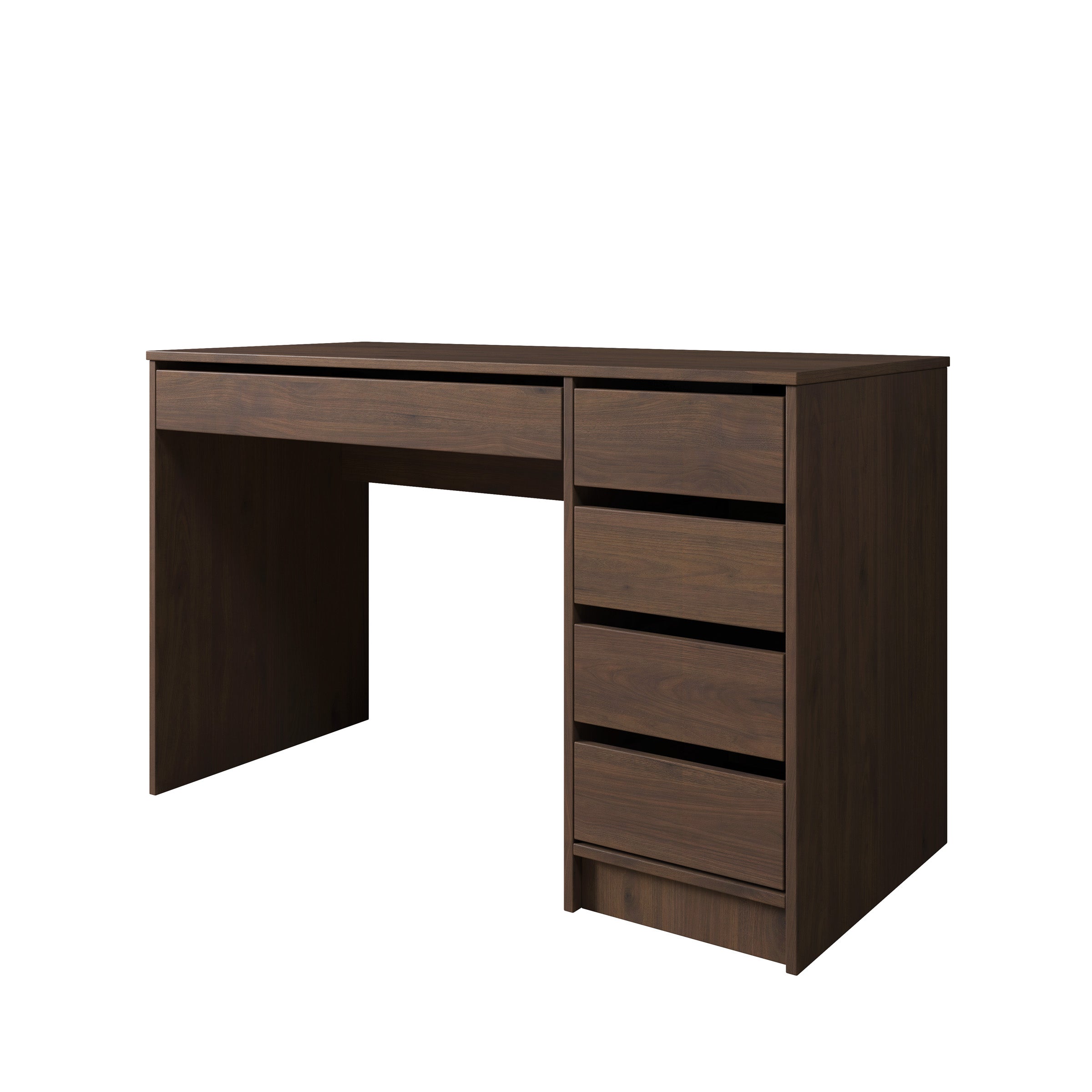 Avio - Bureau - Donker eikenpatroon - 120x55x76 cm