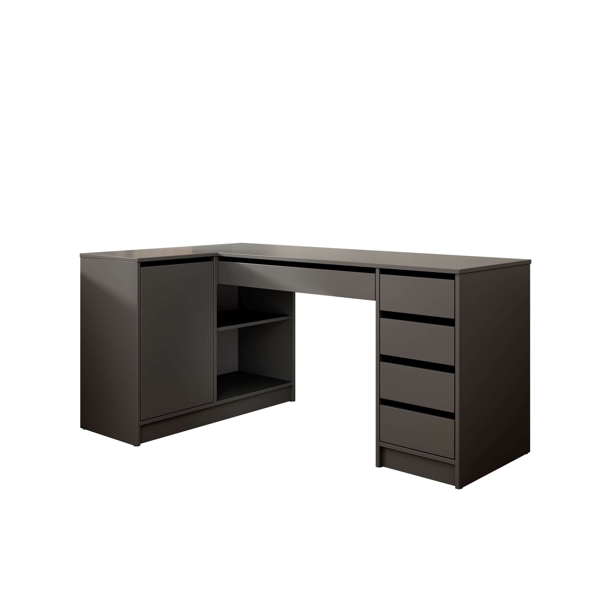 Avio 3 - Bureau - Antraciet - 158x98x76 cm