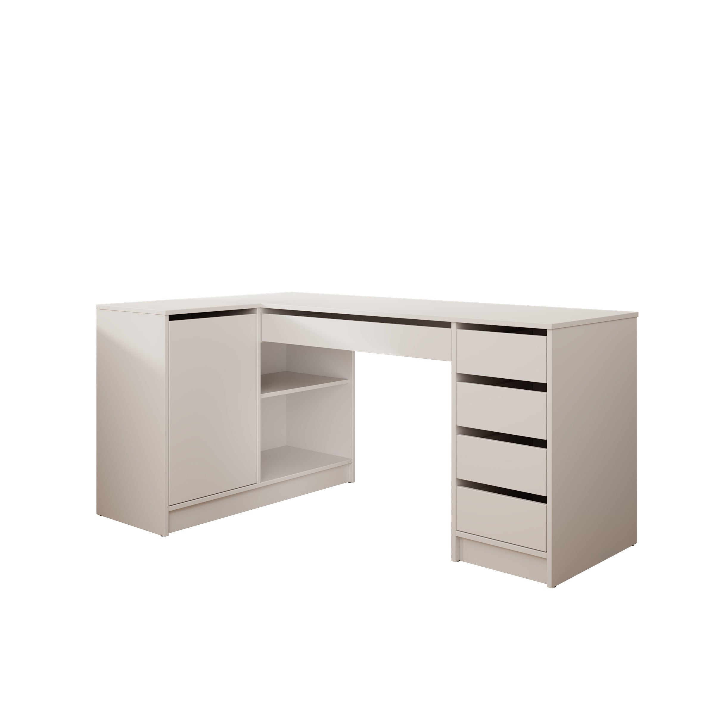 Avio 3 - Bureau - Wit - 158x98x76 cm