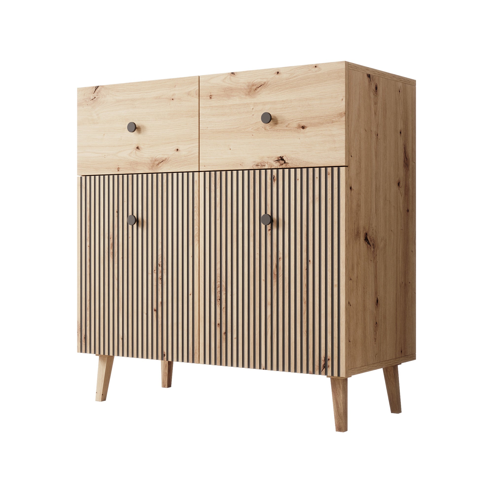 Bali - Dressoir - Eiken - 91x40x95 cm