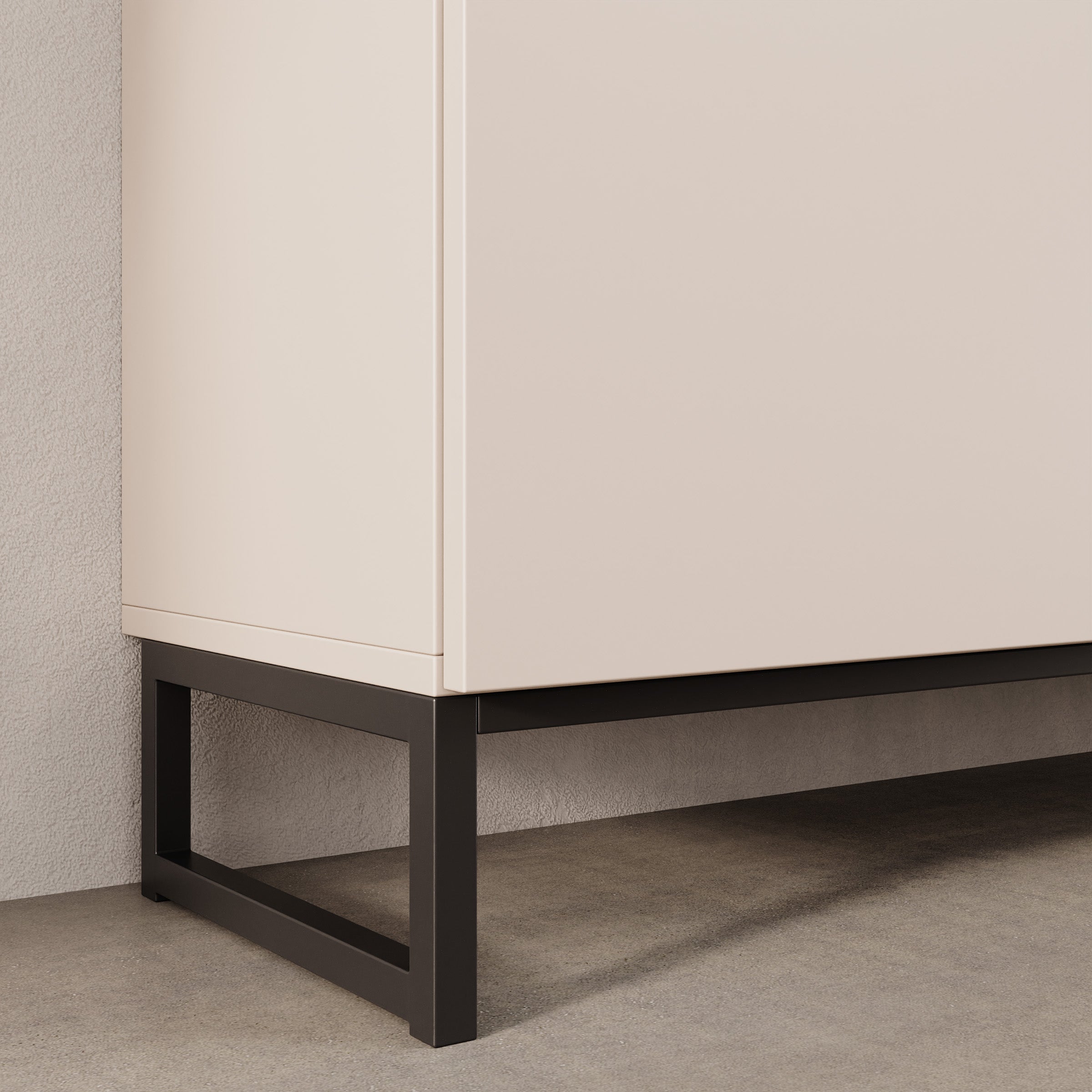 Bandariba - Dressoir - Beige - 150x35x68 cm