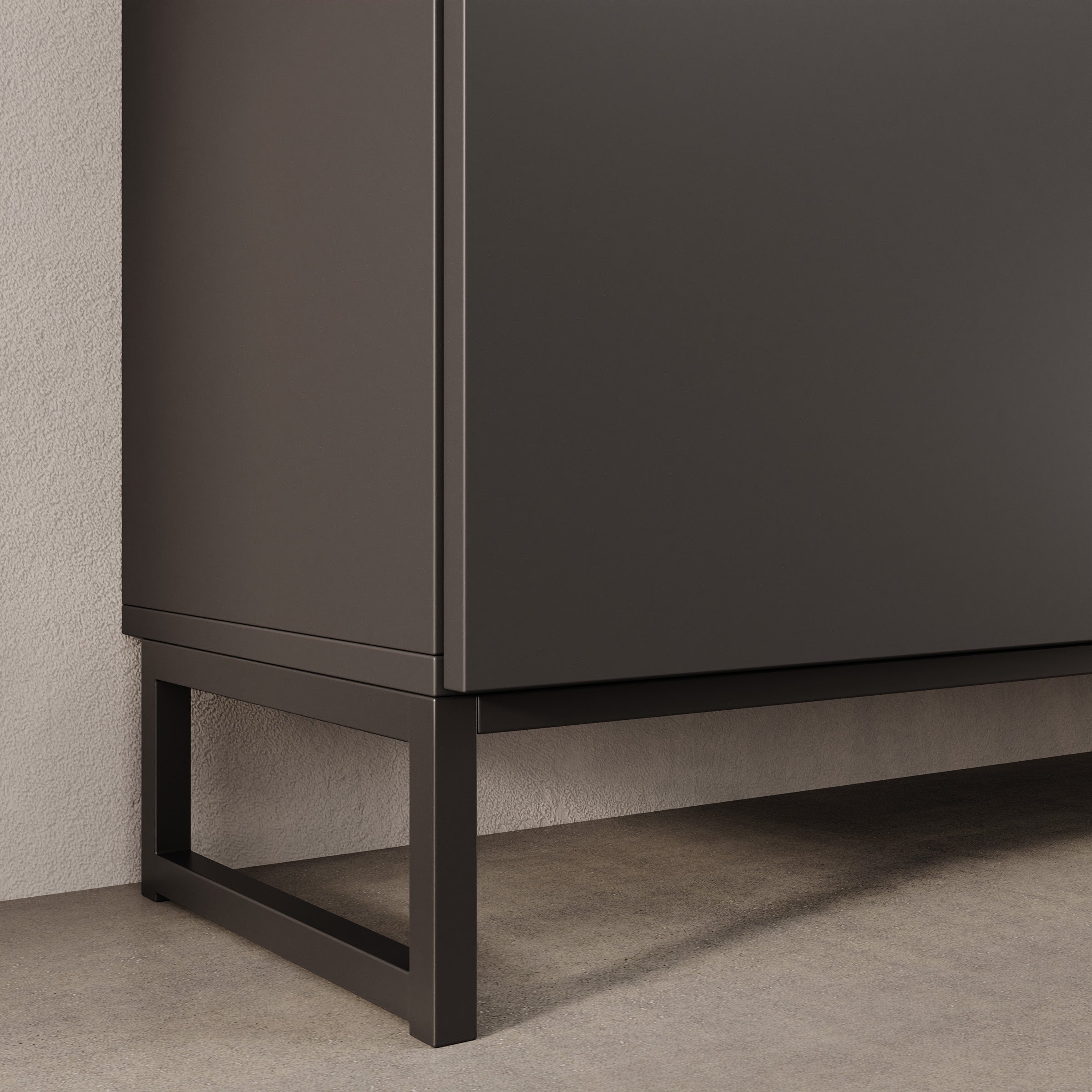 Bandariba - Dressoir - Zwart - 150x35x68 cm