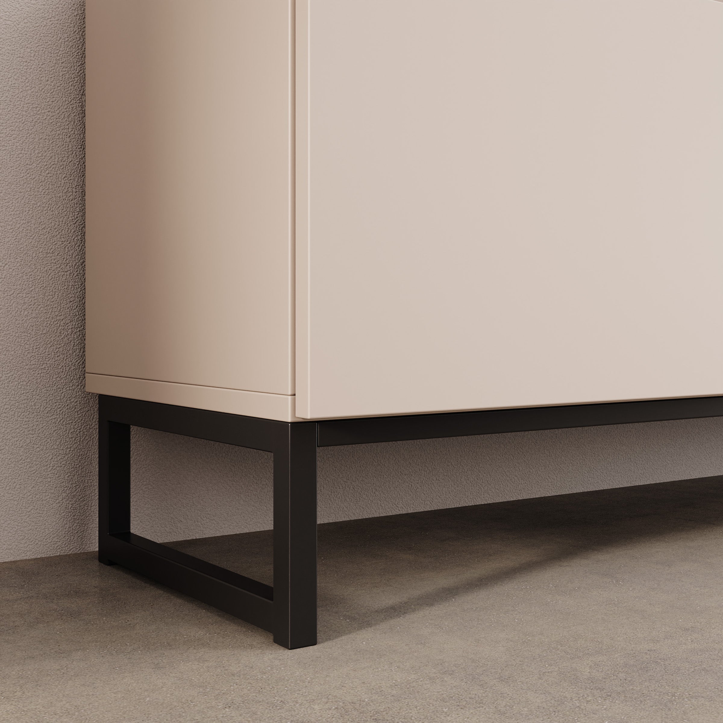 Bandariba - TV-Meubel - Beige - 200x35x48 cm