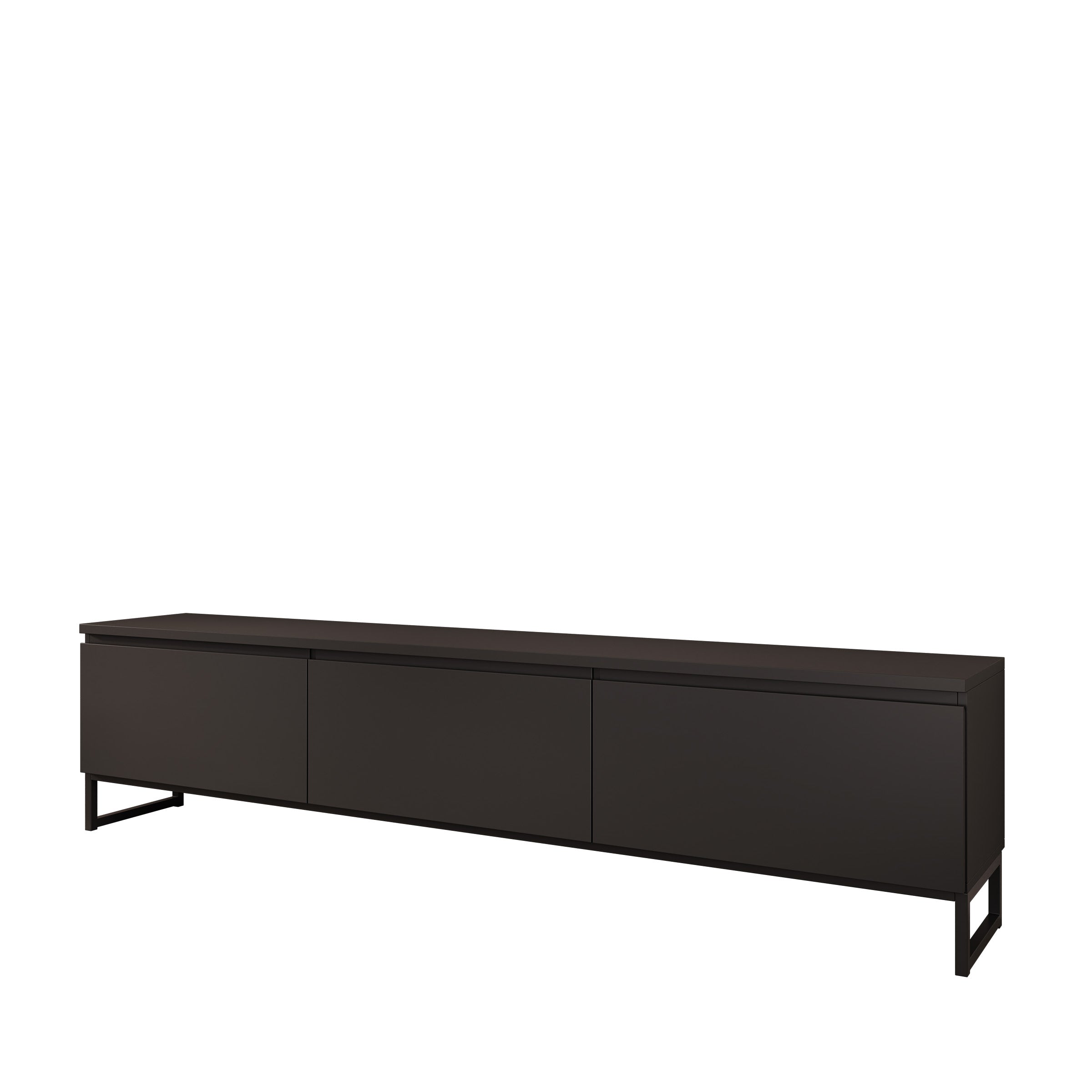 Bandariba - TV-Meubel - Zwart - 200x35x48 cm