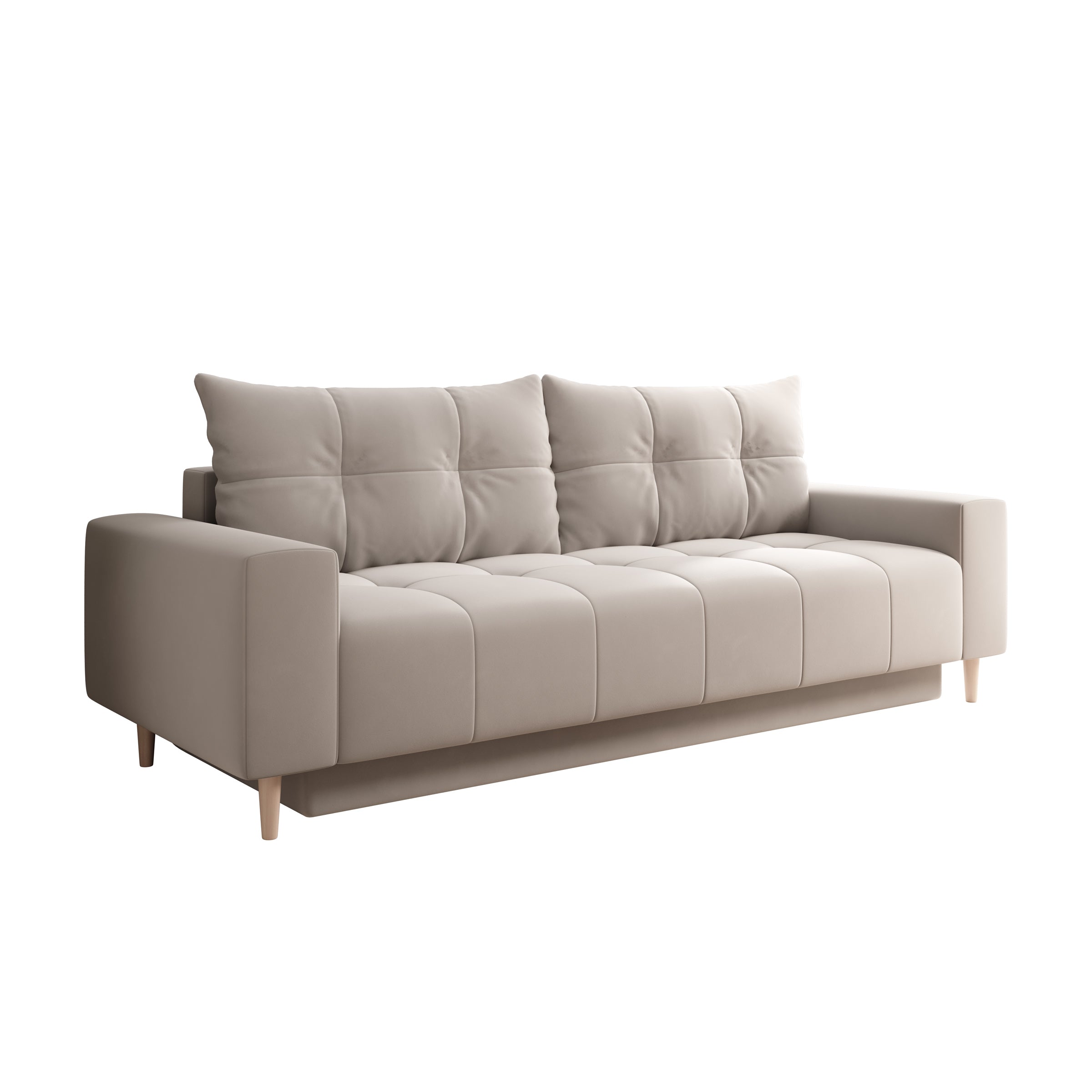Shoren - 2-zitsbank - Velvet beige
