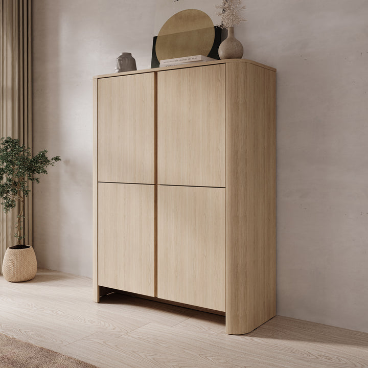 Barbados - Dressoir - Eiken - 103x39x132 cm