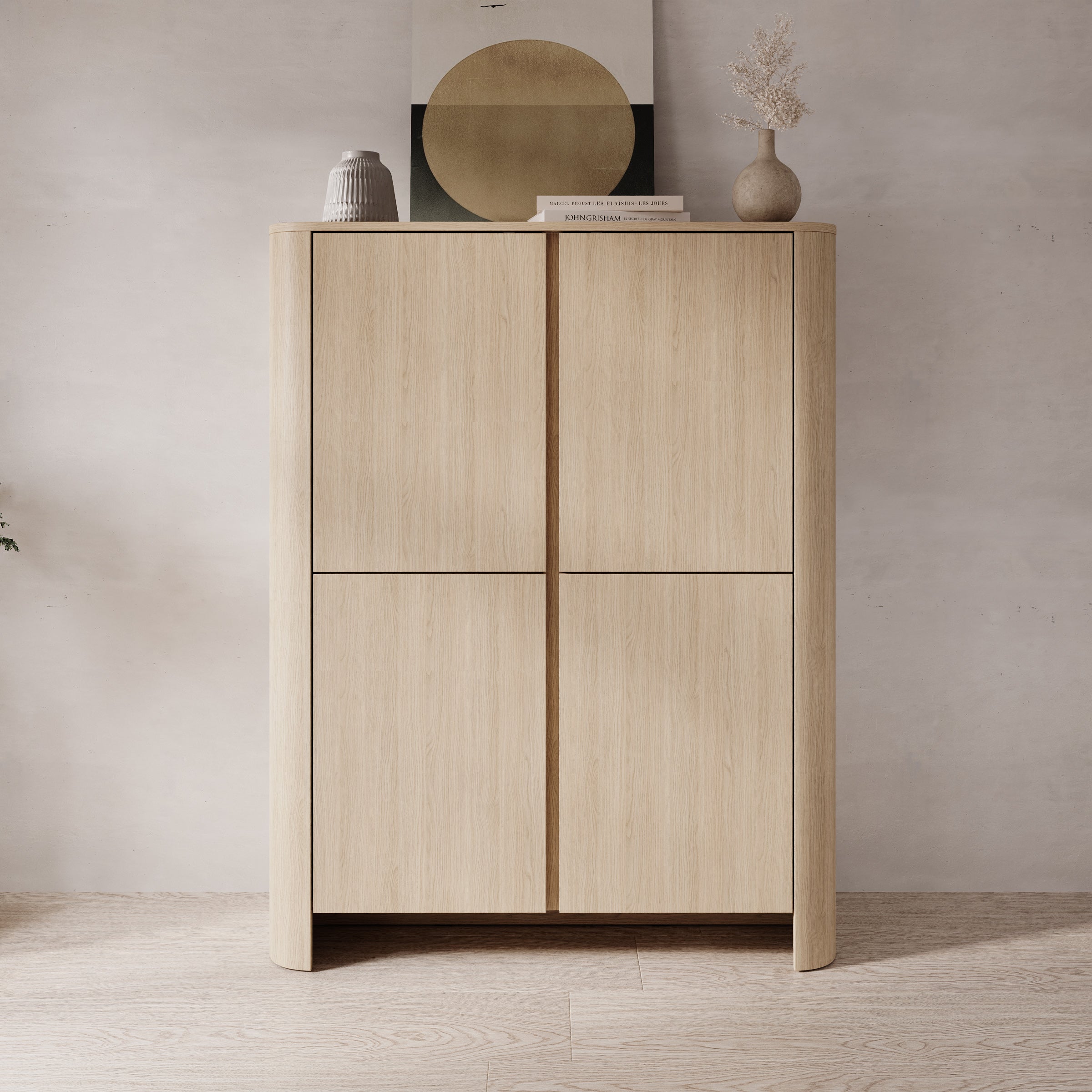 Barbados - Dressoir - Eiken - 103x39x132 cm