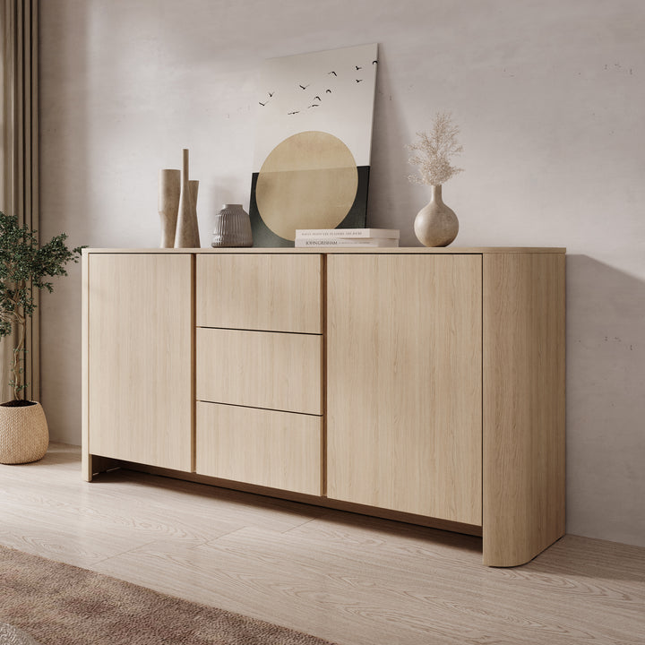Barbados - Dressoir - Eiken - 168x39x84 cm