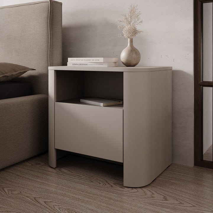 Barbados - Nachtkastje - Beige - 58x39x52 cm