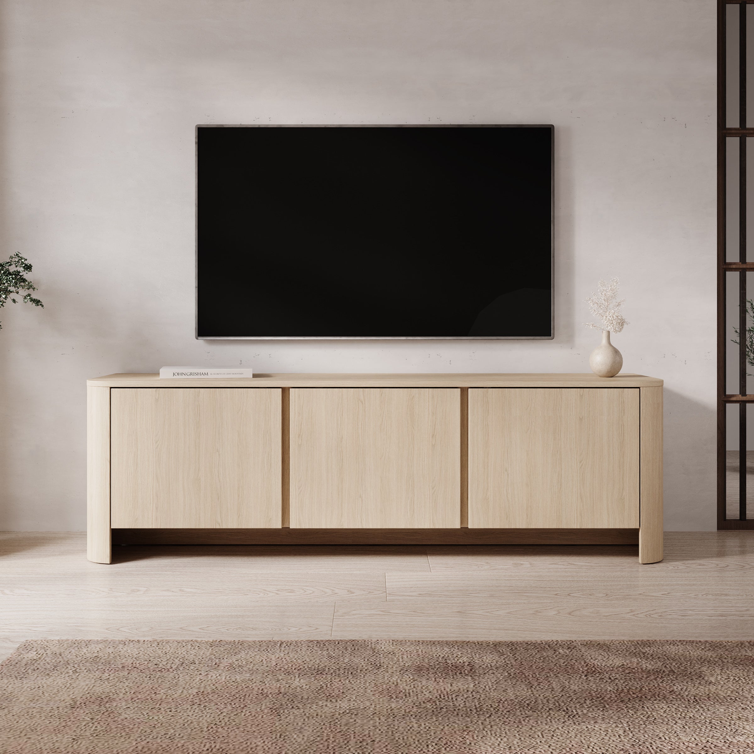 Barbados - TV-Meubel - Eiken - 168x39x52 cm