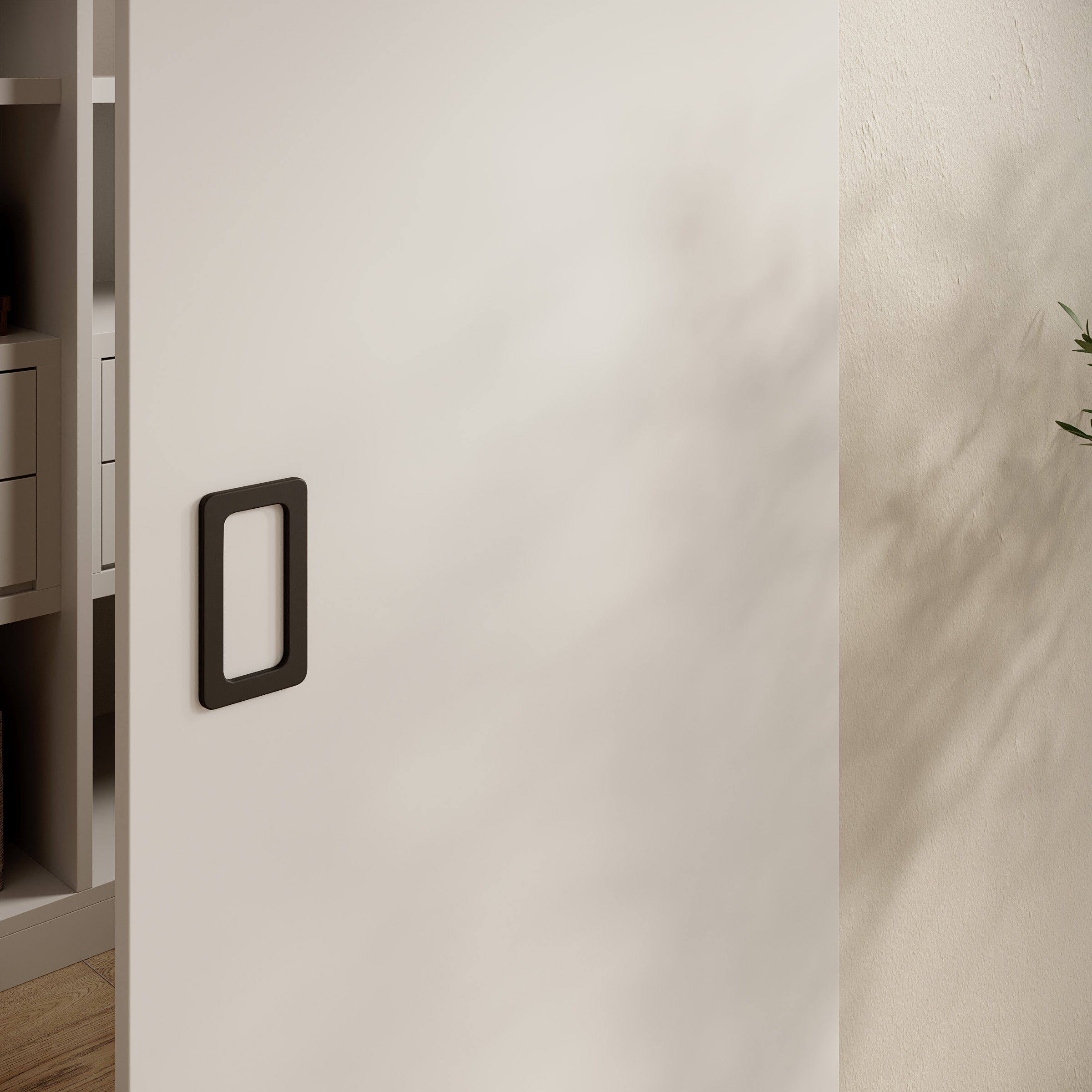 Basora - Schuifdeur dubbel - Wit - 66x205 cm