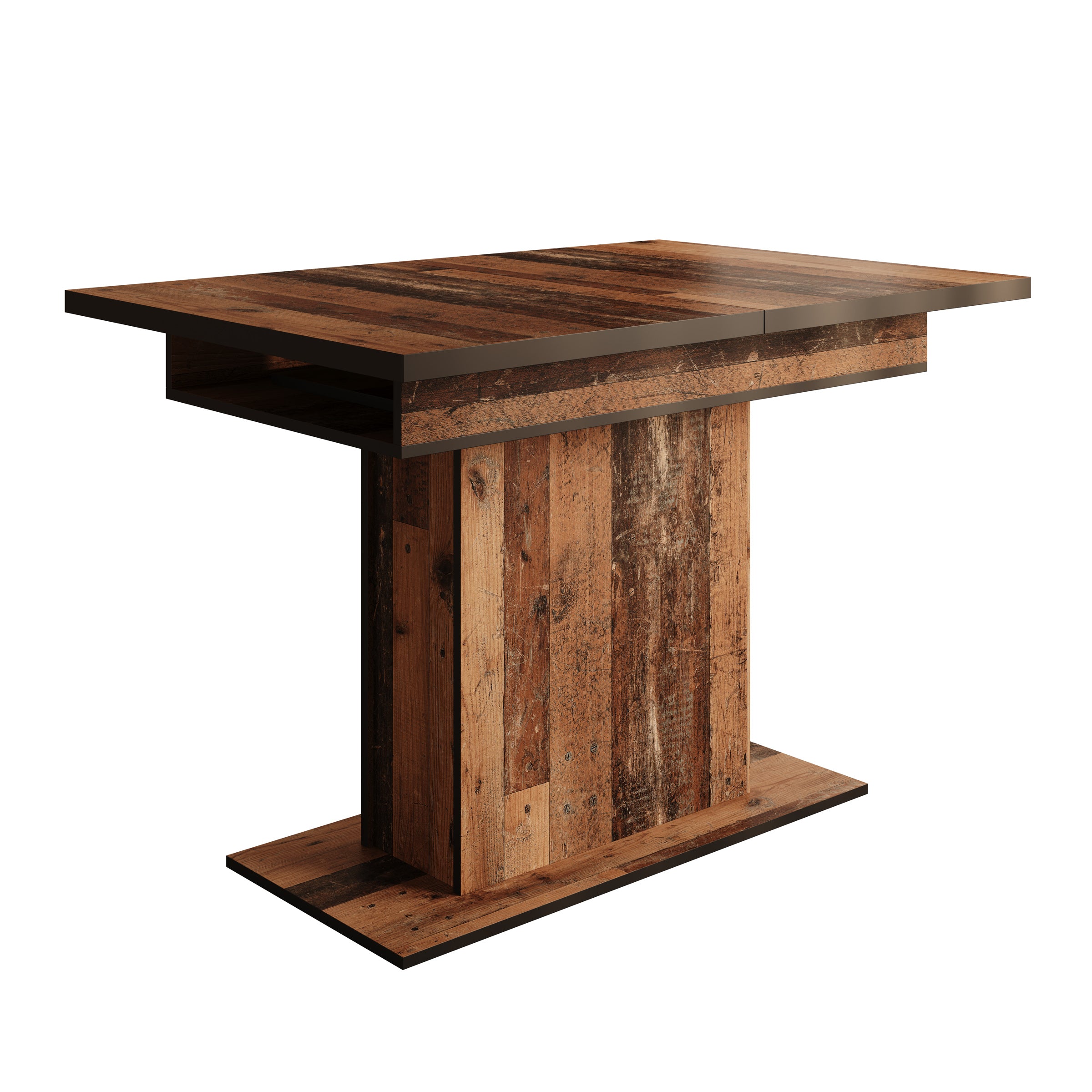 Benjamin - Eetkamertafel - Old wood - 120x80x76 cm