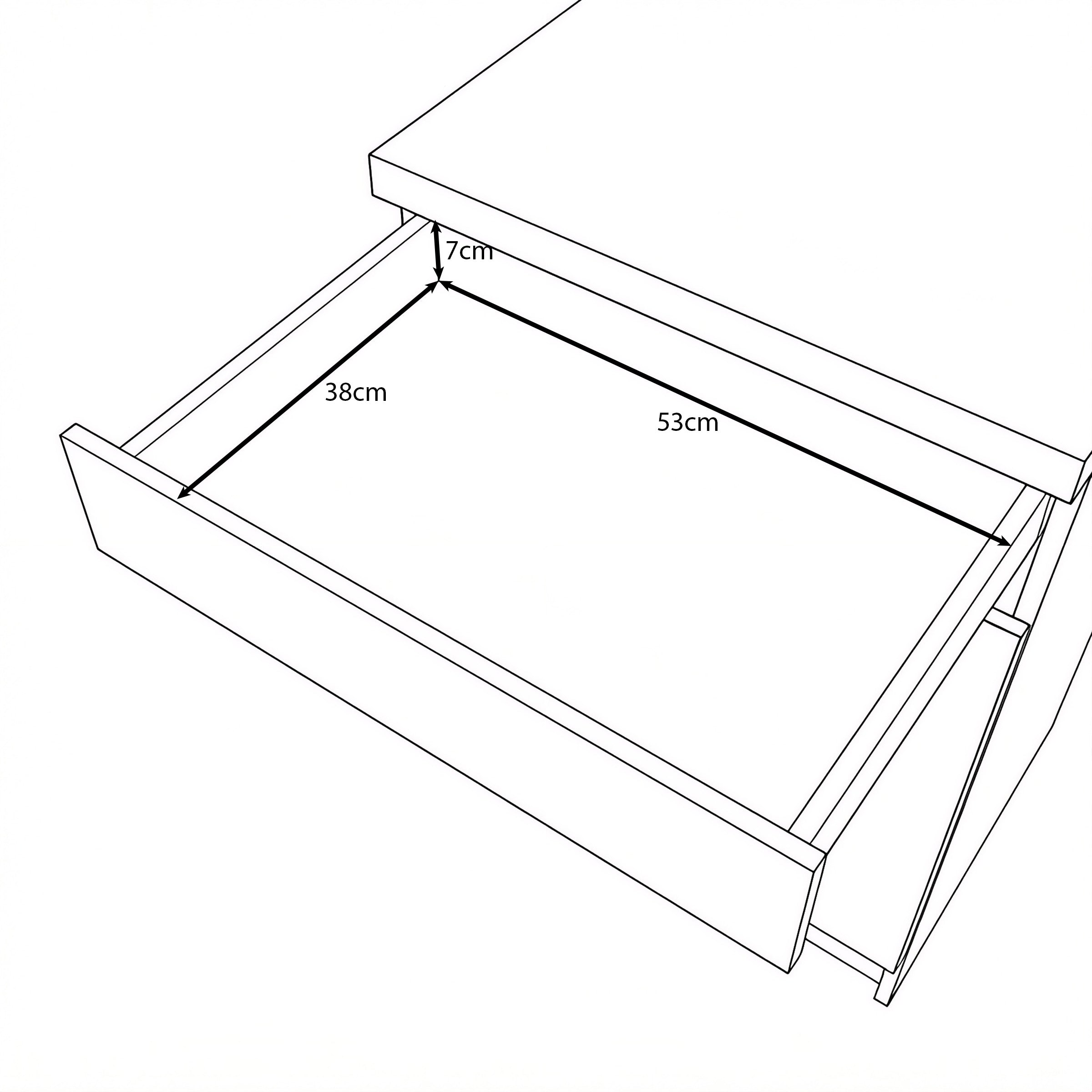 Beran - Keuken - Beige/Zwart - 240x60x85 cm