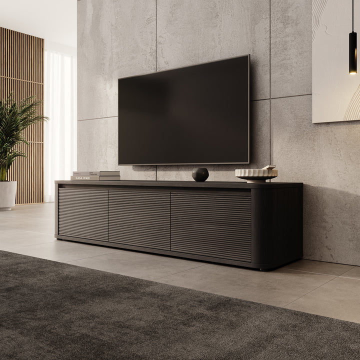 Bijou - TV-Meubel - Zwart - 168x41x42 cm