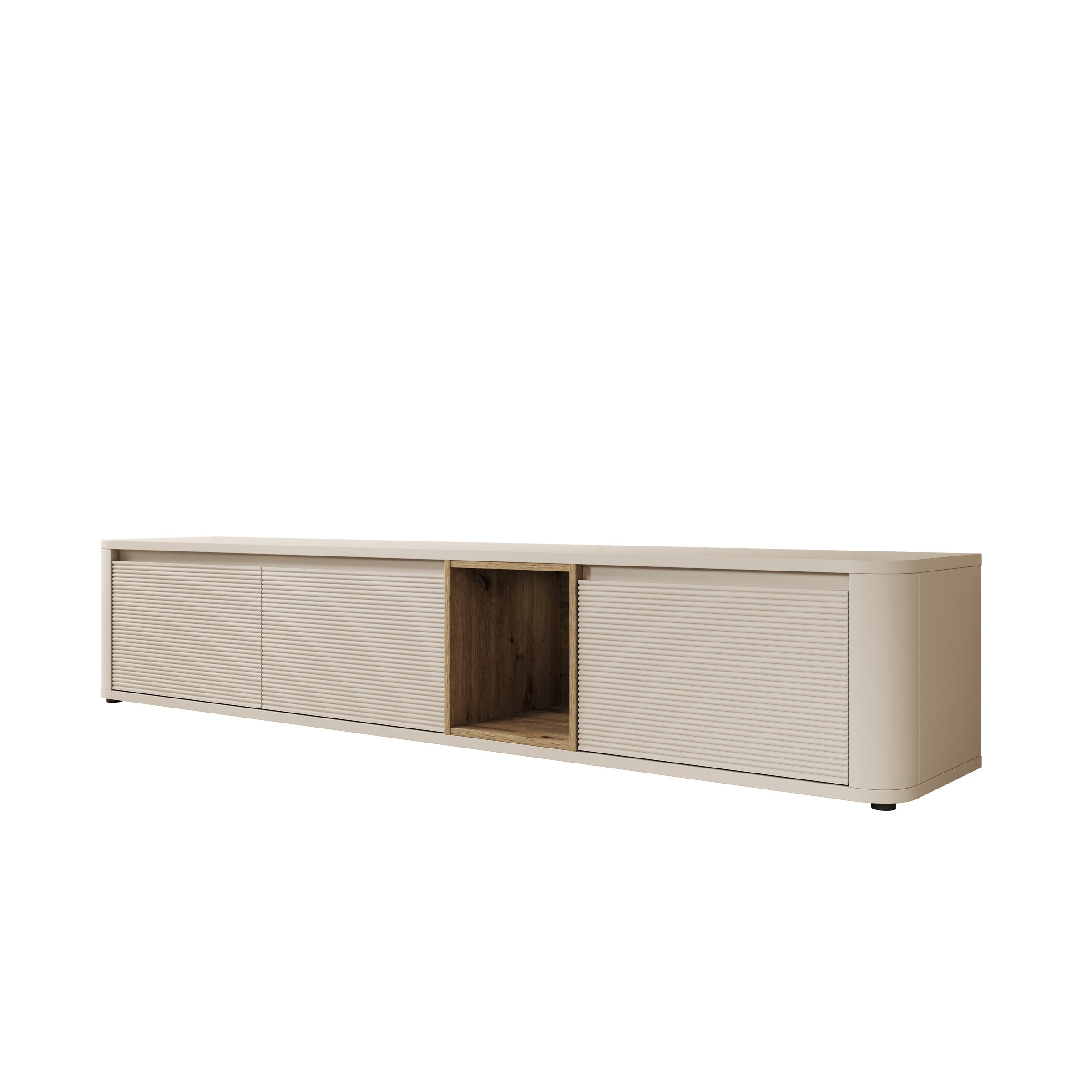 Bijou - TV-Meubel - Beige - 215x41x42 cm