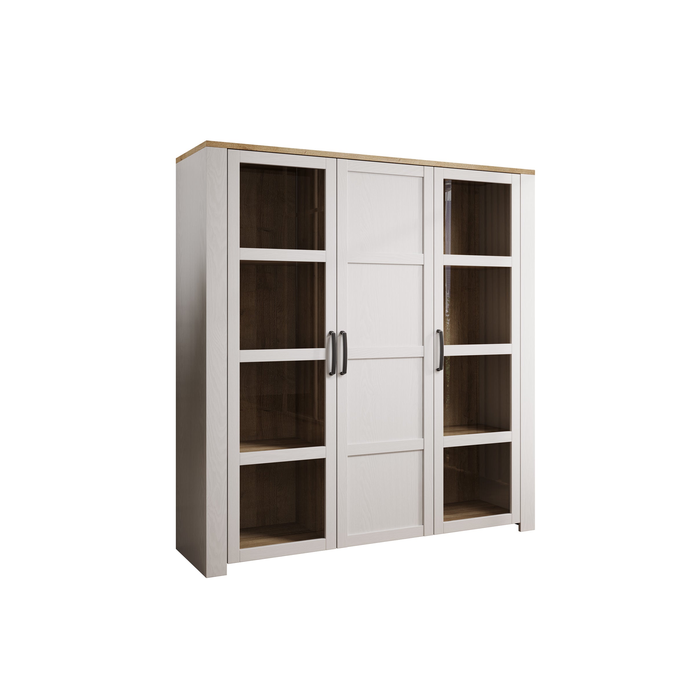 Borello - Buffetkast - Wit - 151x42x161 cm