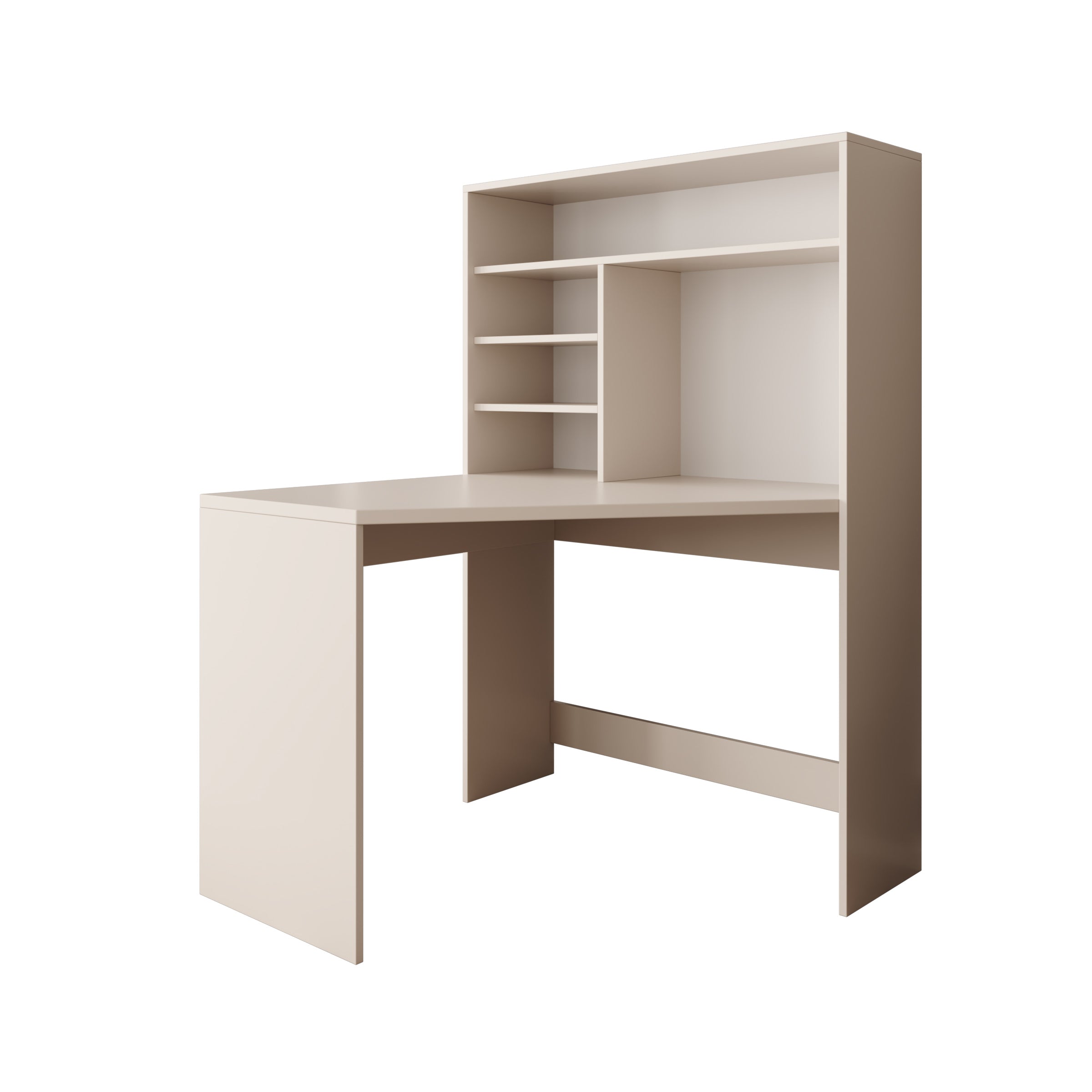 Brento - Bureau - Beige - 101x96x75 cm