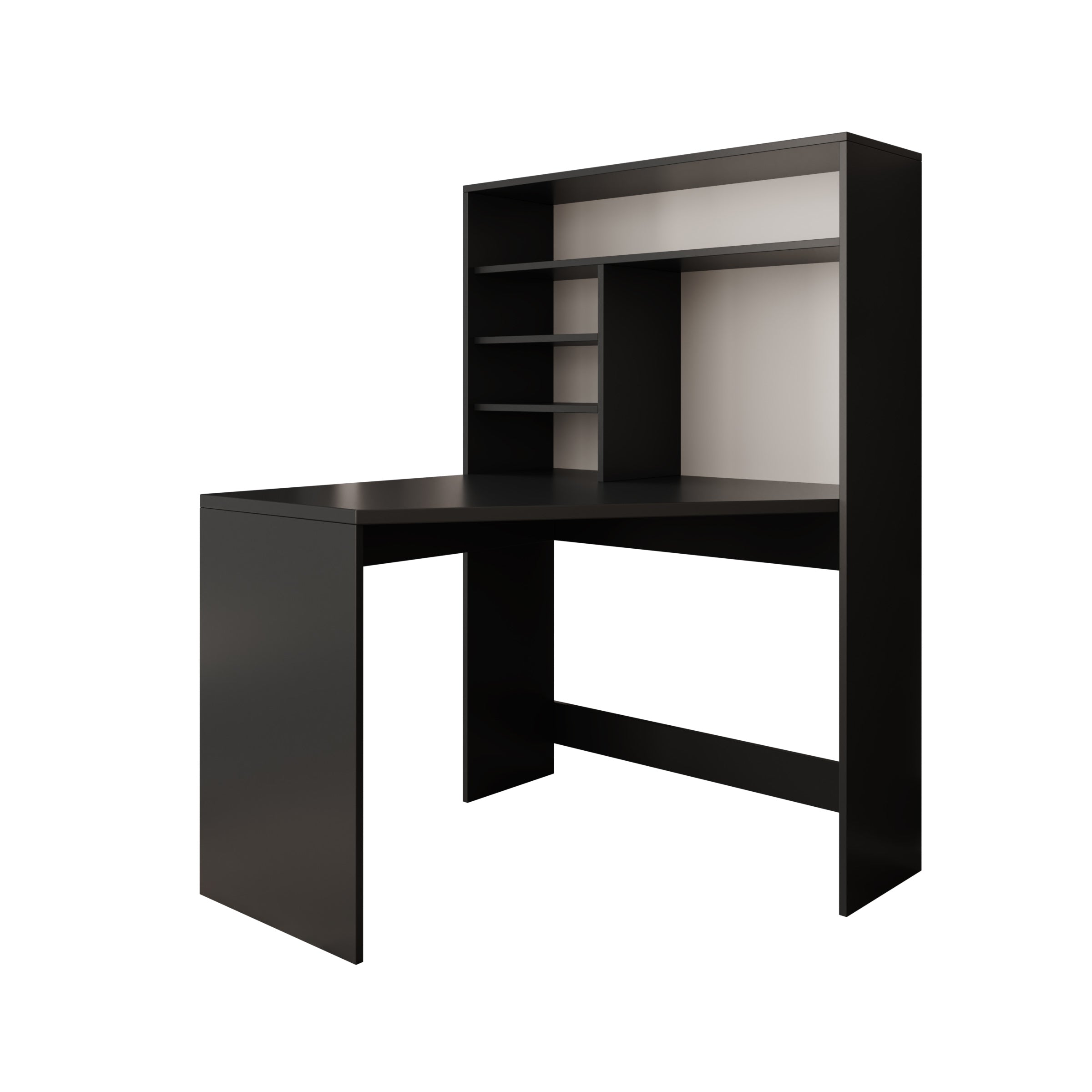 Brento - Bureau - Zwart - 101x96x75 cm