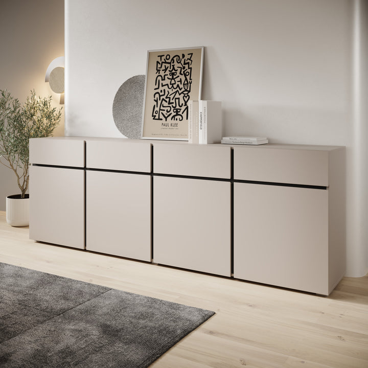 Cainan - Dressor - Beige - 225x40x78 cm
