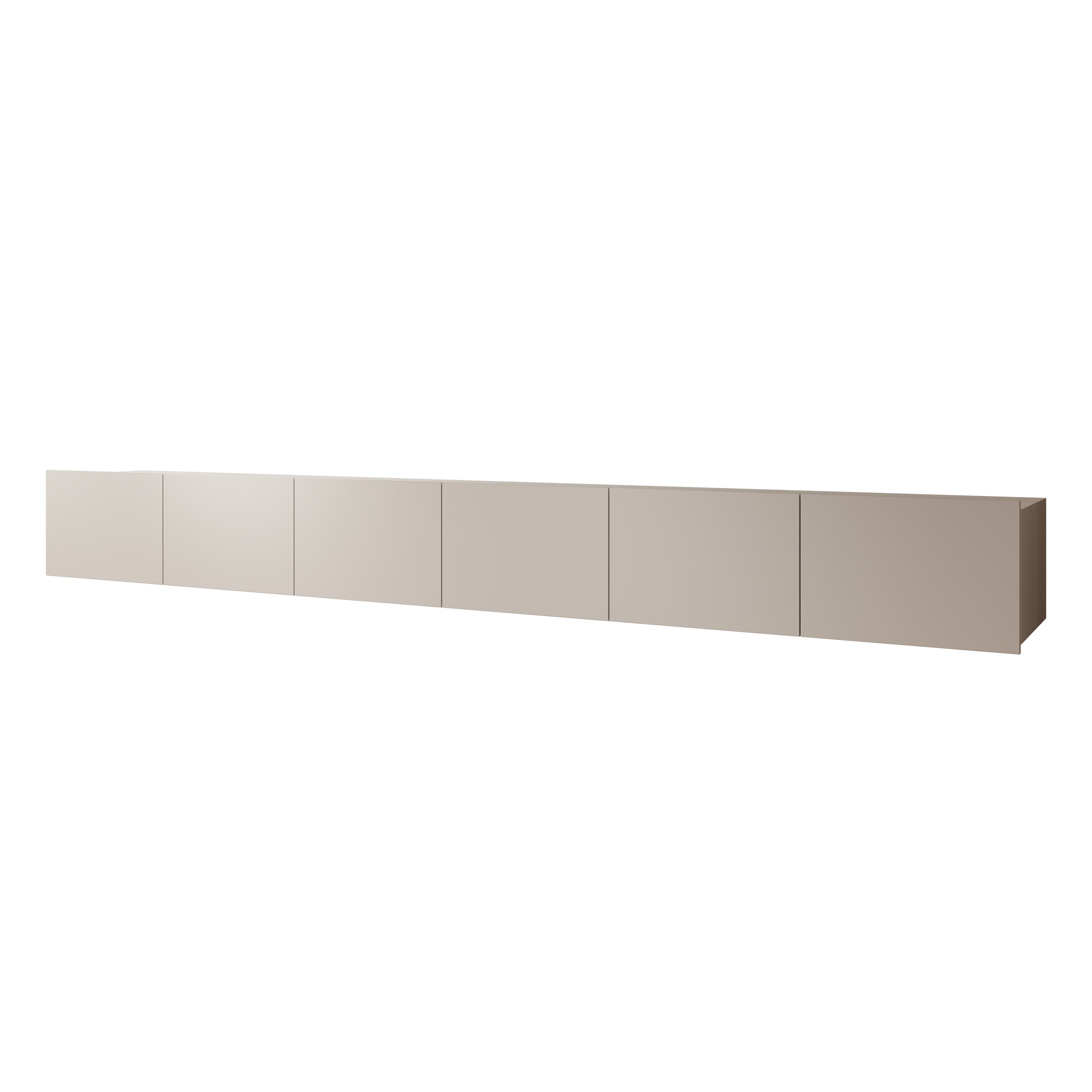 Calgary - TV-Meubel - met 6 deuren - Beige - 300x43x37 cm