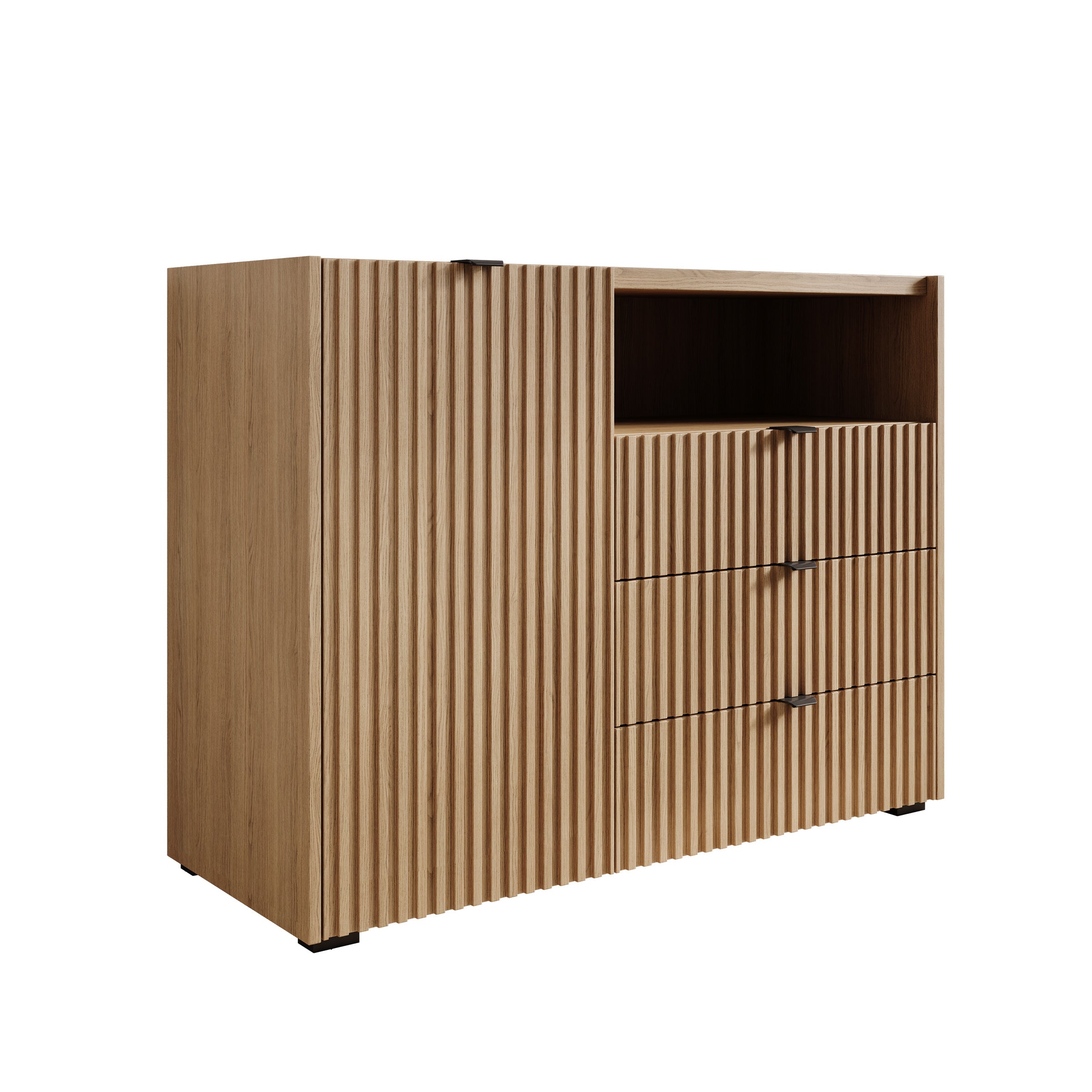 Callahan - Dressoir - Eiken - 106x40x80 cm