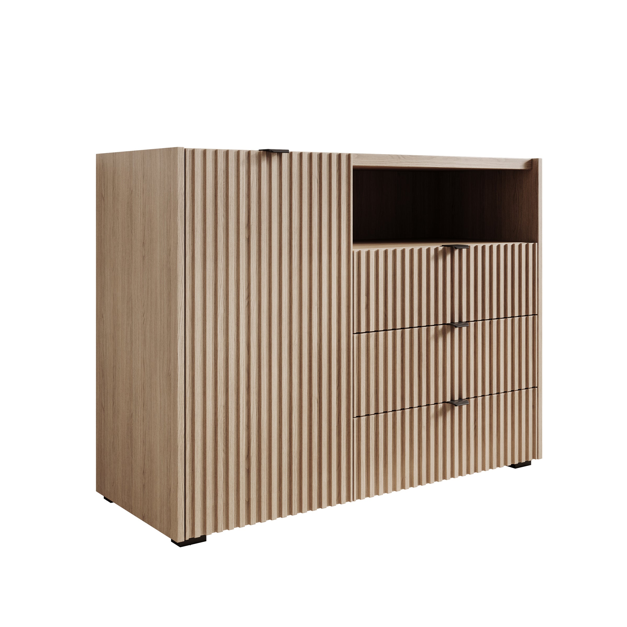Callahan - Dressoir - Eiken - 106x40x80 cm