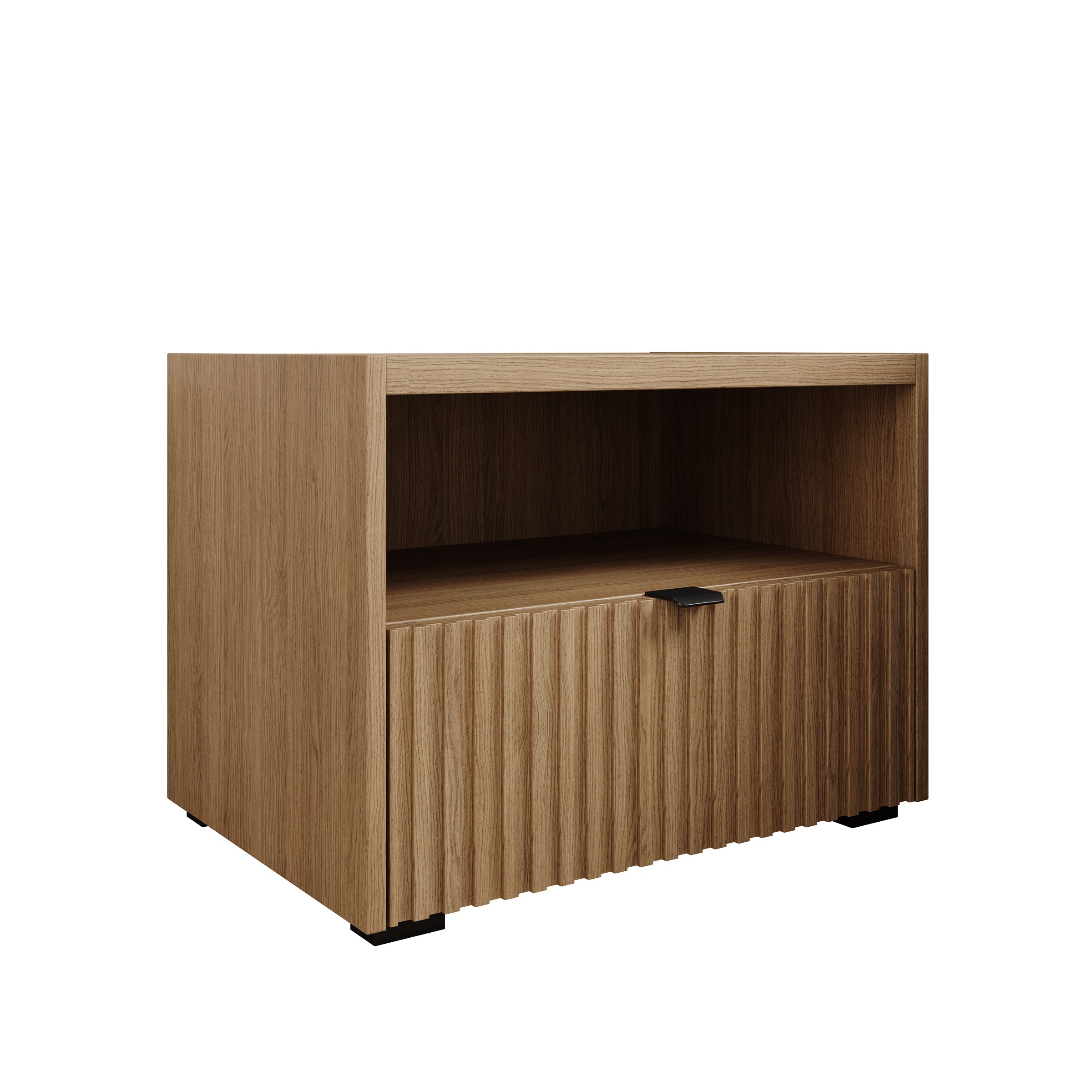 Callahan - Nachtkastje - Eiken - 59x40x44 cm