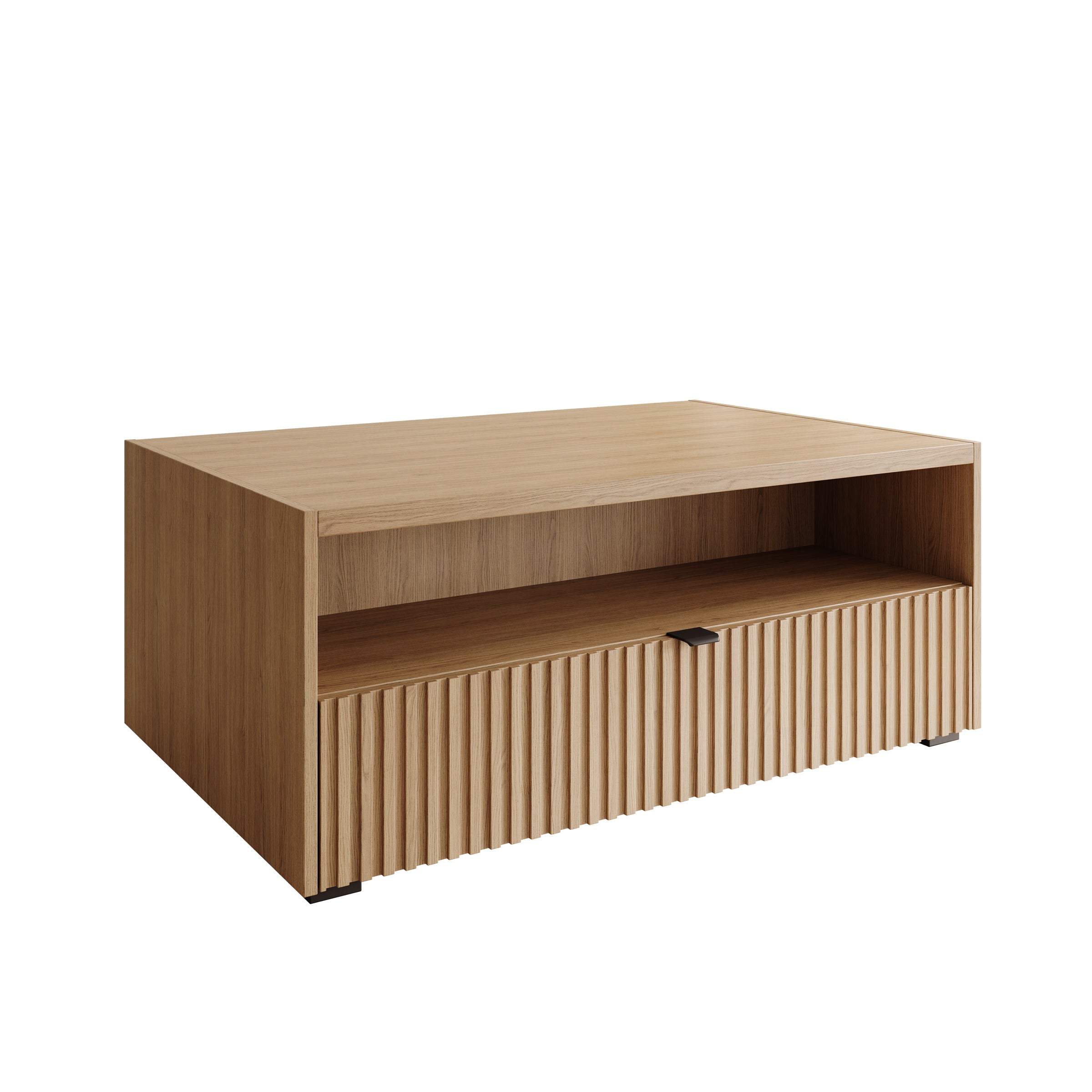 Callahan - Salontafel - Eiken - 100x65x42 cm