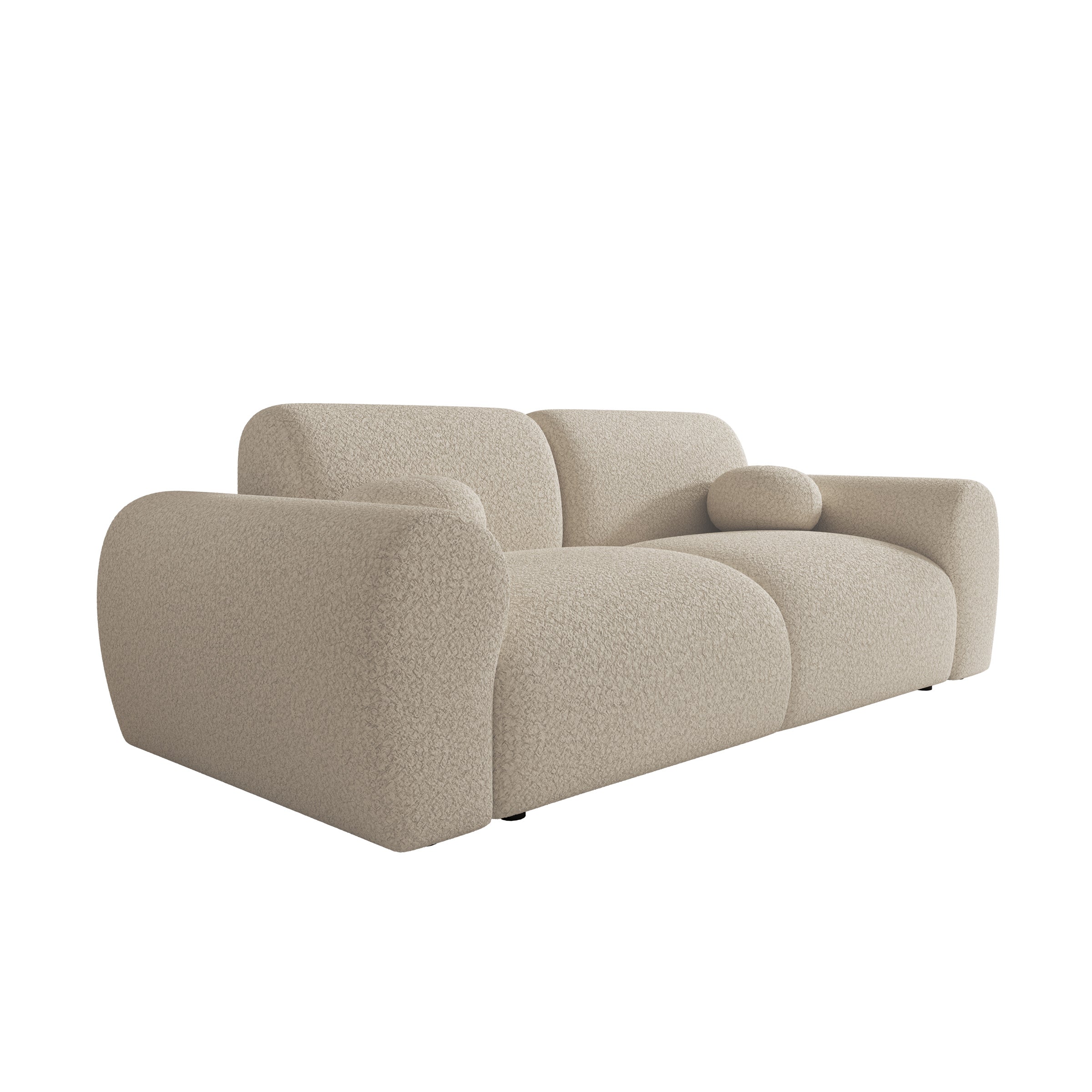 Canyon - 2-zitsbank - Teddystof beige - 205x105x75 cm