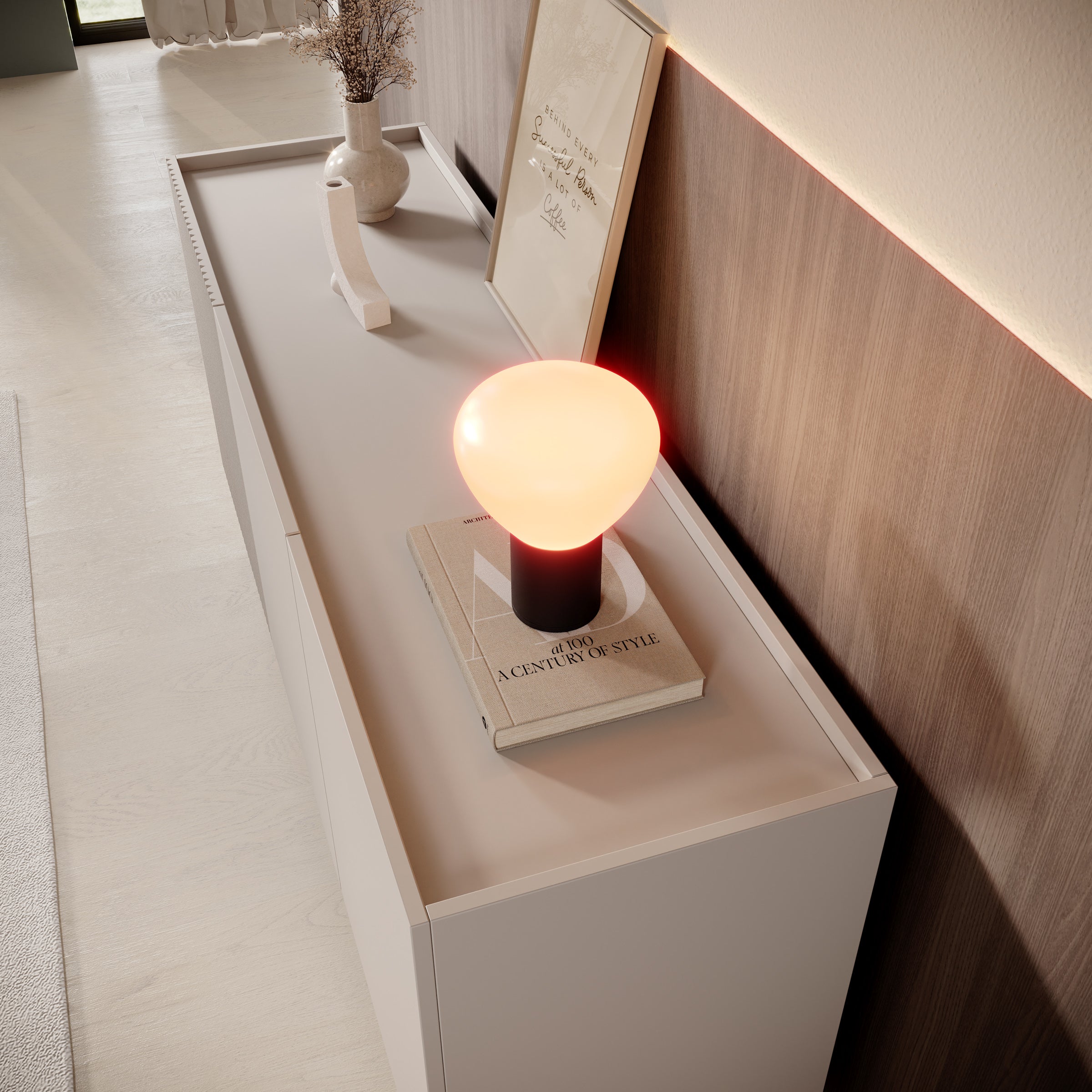 Capri - Dressoir - Beige - 150x42x80 cm