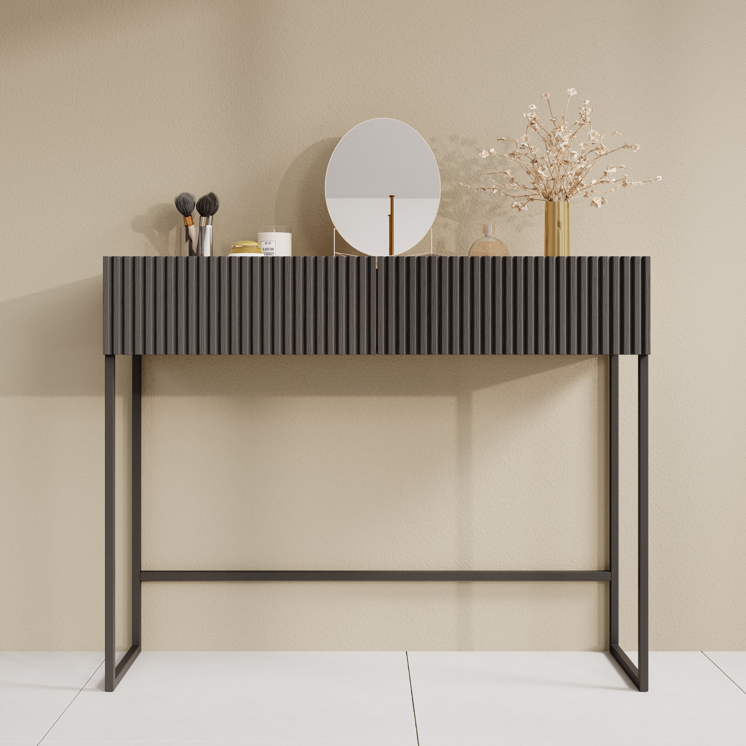 Capri - Kaptafel - Eiken - 100x32x80 cm