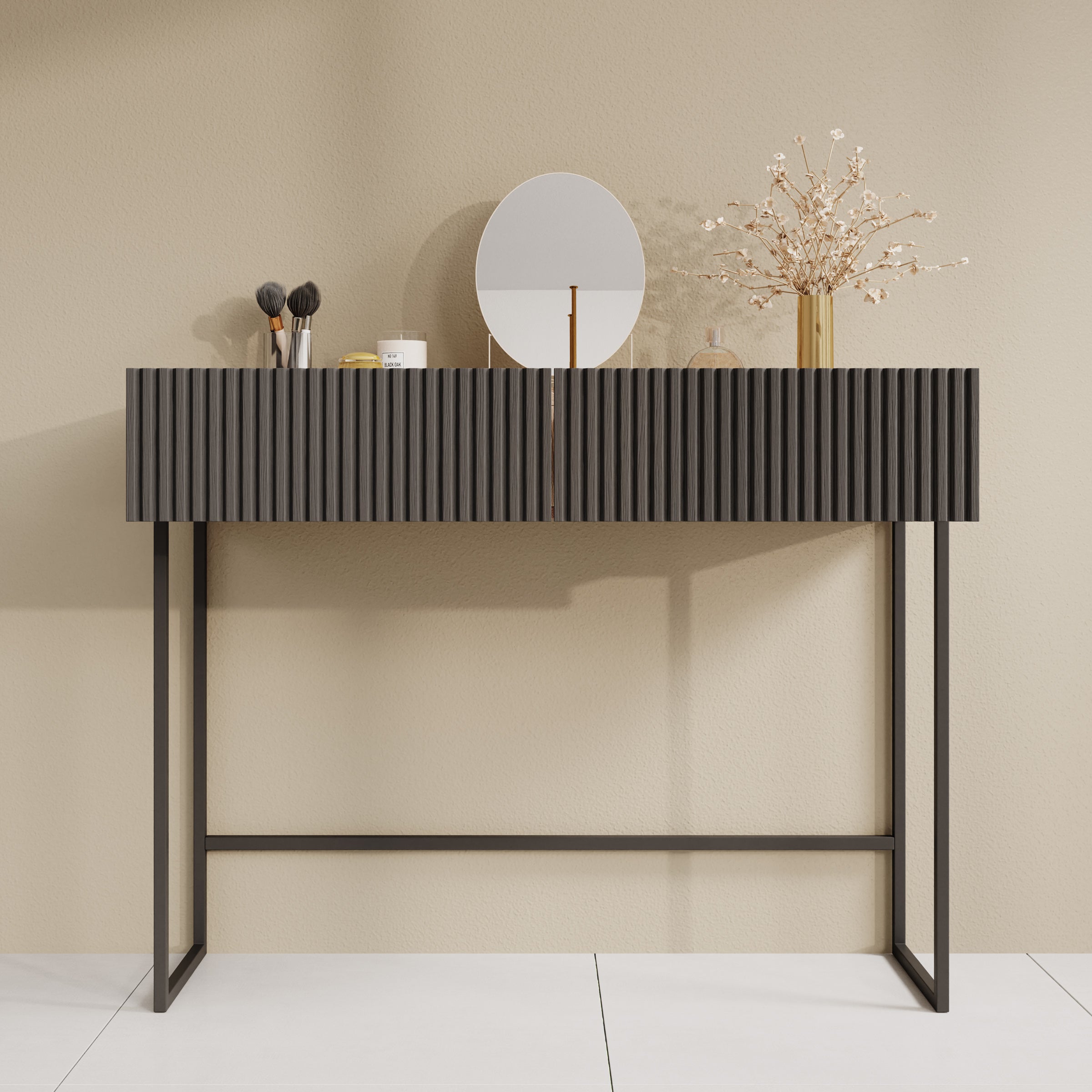 Capri - Kaptafel - Eiken - 100x32x80 cm
