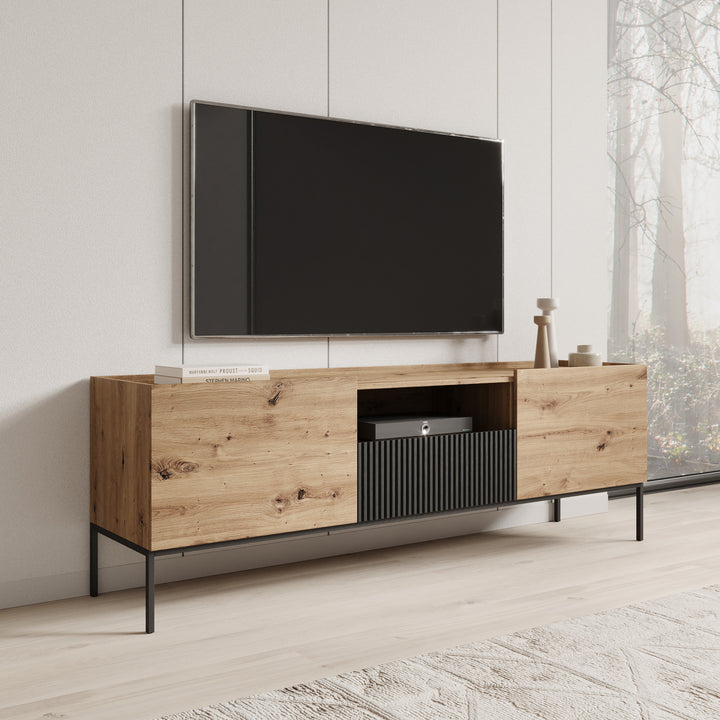 Capri - TV-Meubel - Eiken - 180x42x60 cm