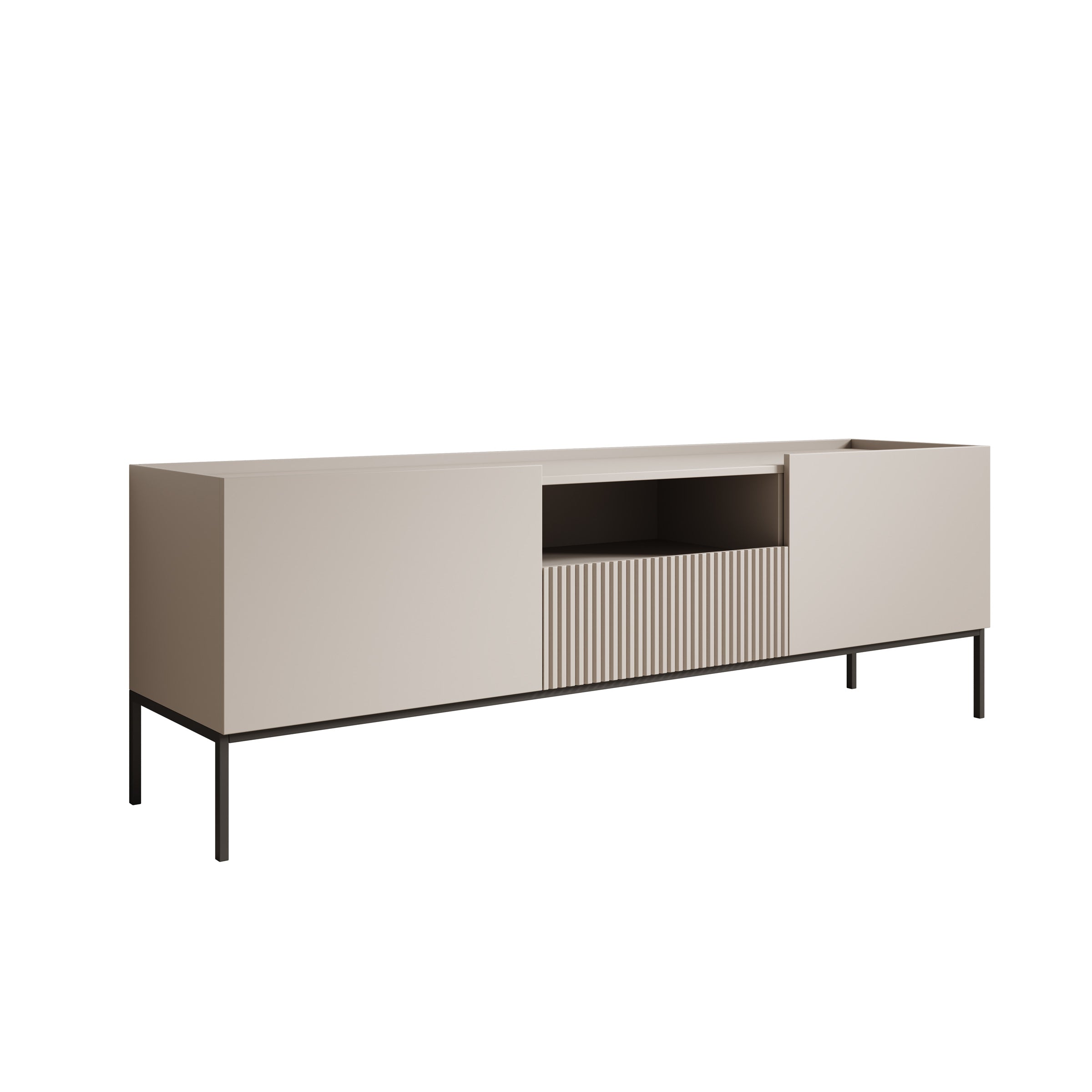 Capri - TV-Meubel - Beige - 180x42x60 cm