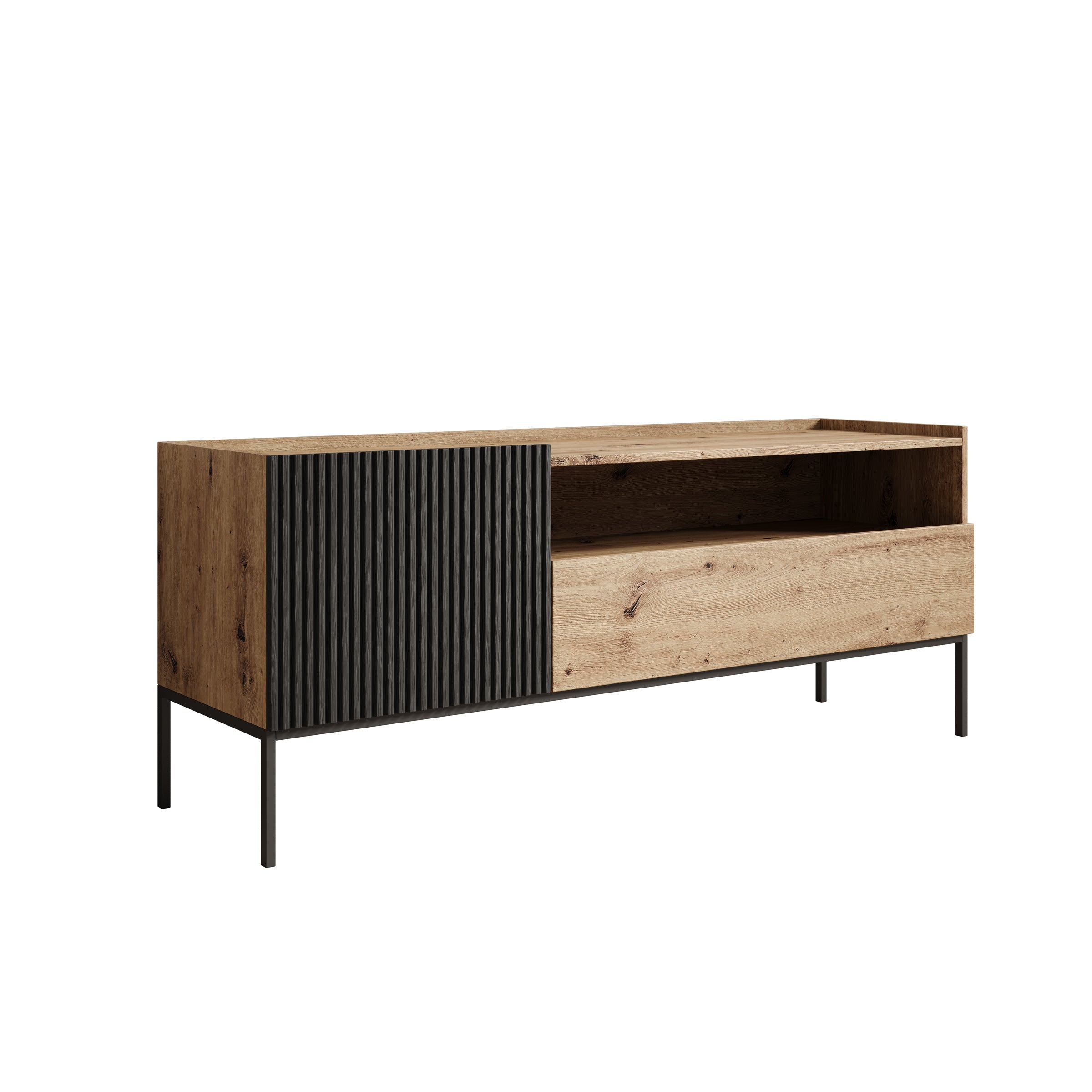 Capri - TV-Meubel - Eiken - 150x42x60 cm