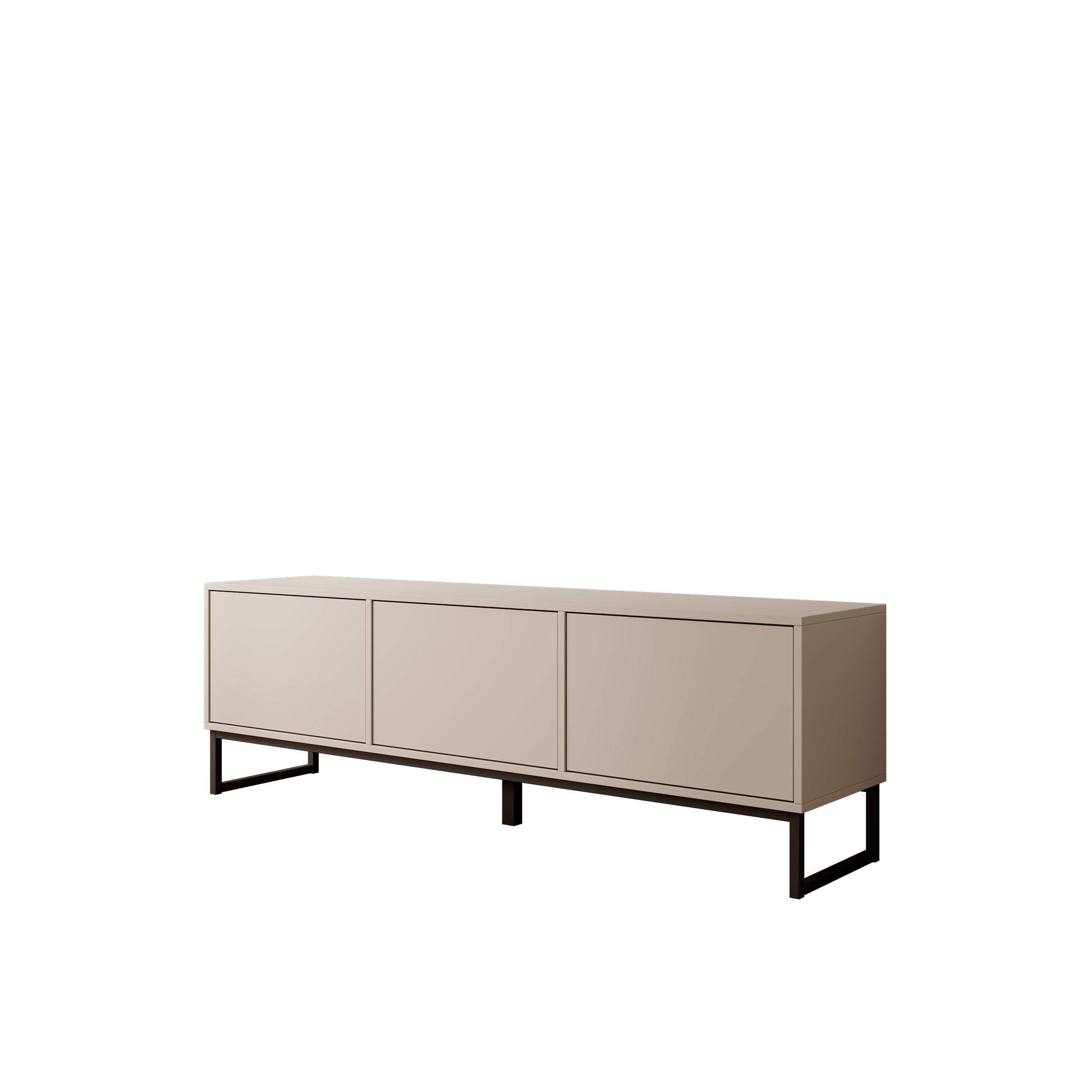 Cavero - TV-Meubel - Beige - 157x37x50 cm