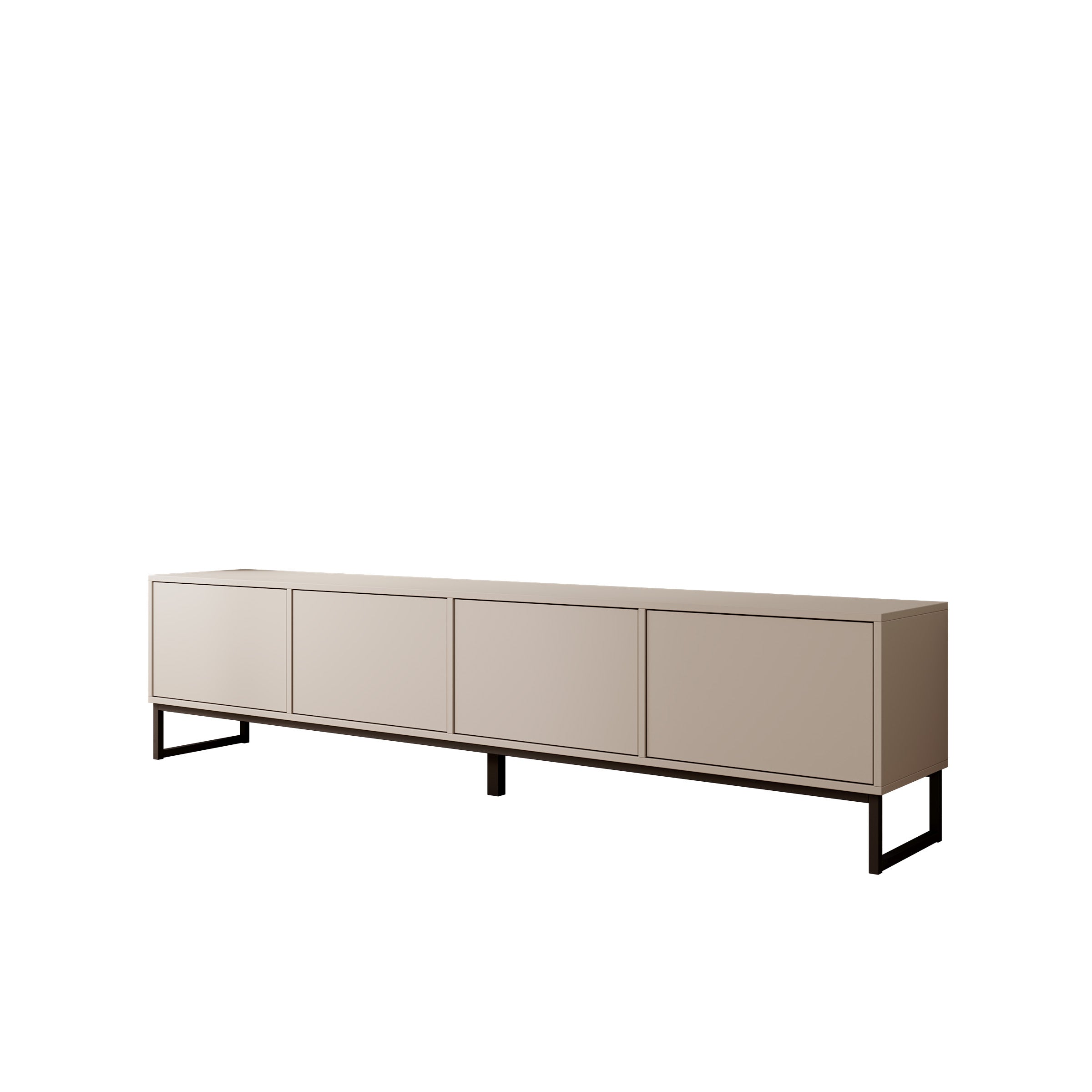 Cavero - TV-Meubel - Beige - 209x37x50 cm