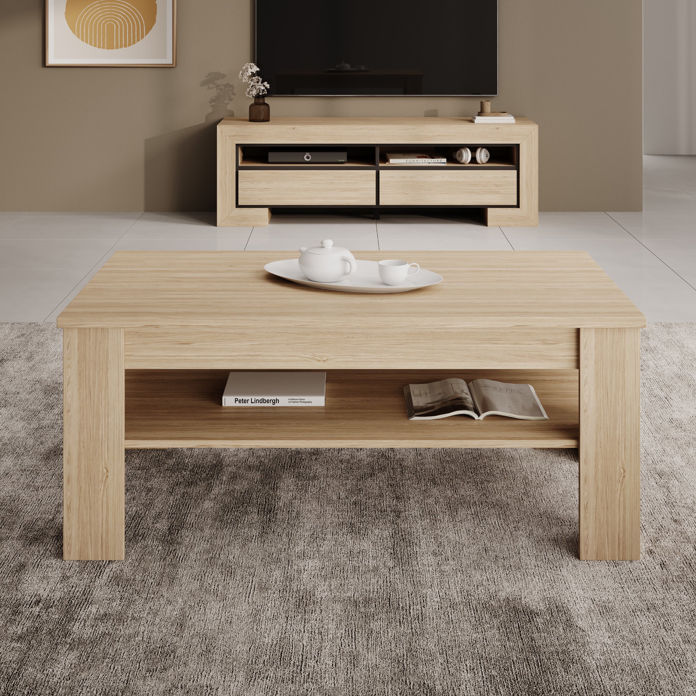 Cayuga - Salontafel - Eiken