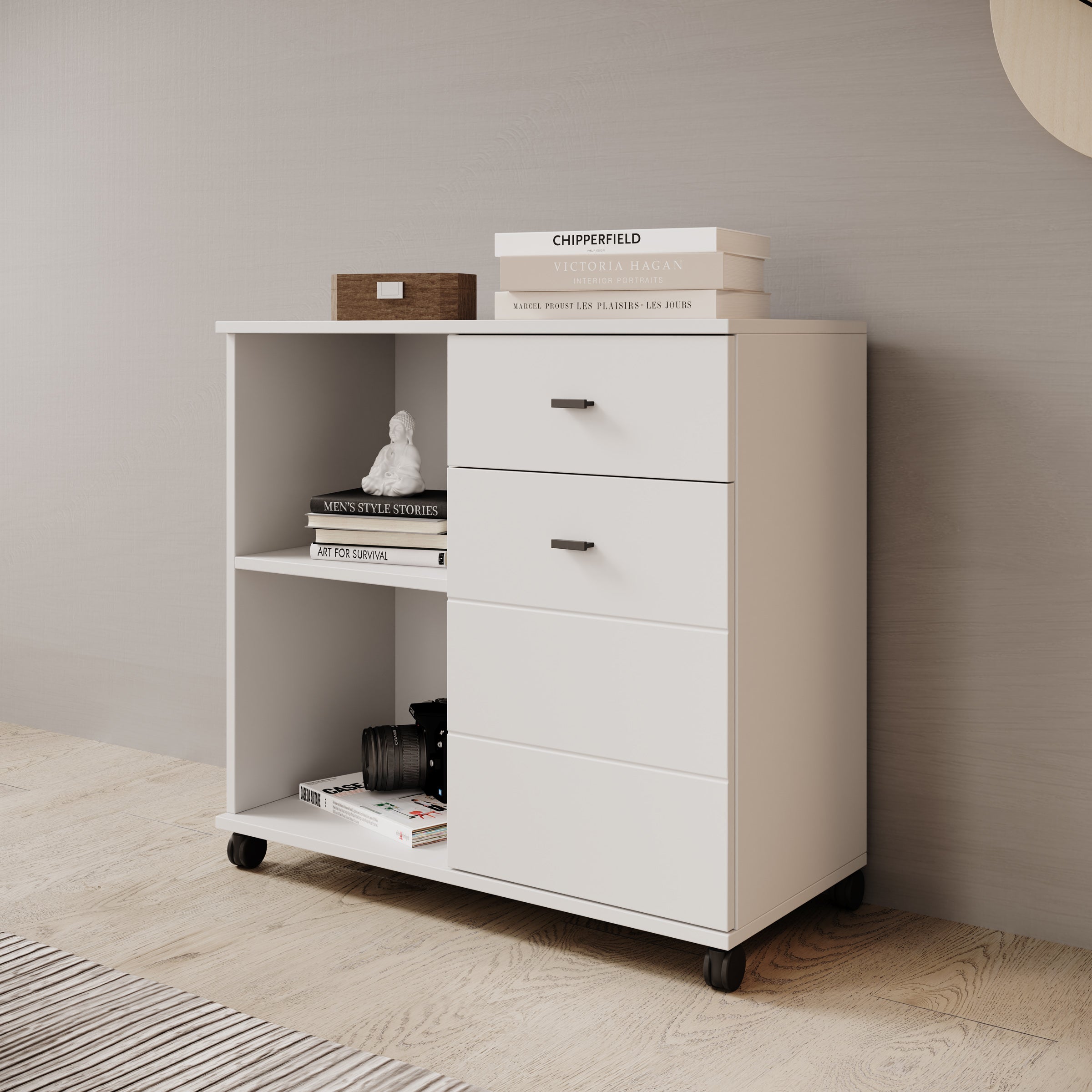 Celeste - Dressoir - Wit - 77x35x73 cm