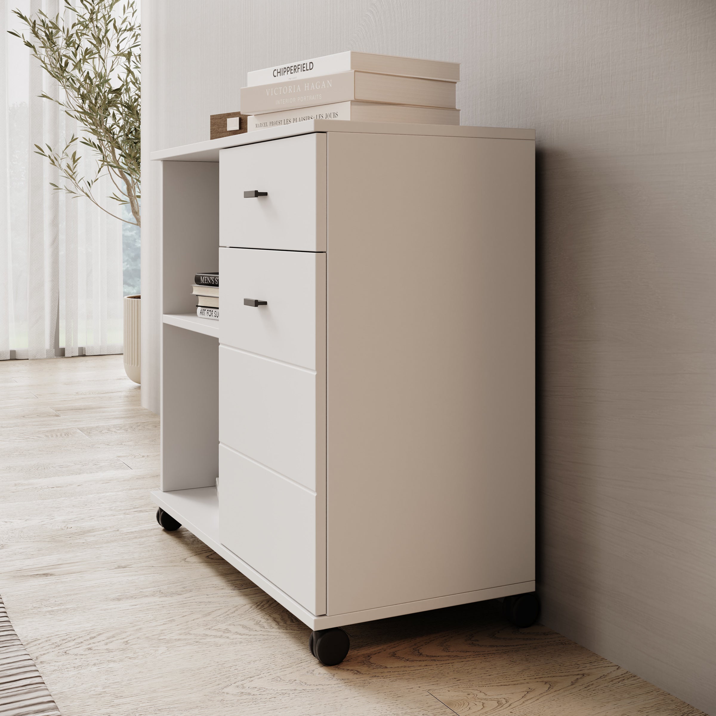 Celeste - Dressoir - Wit - 77x35x73 cm