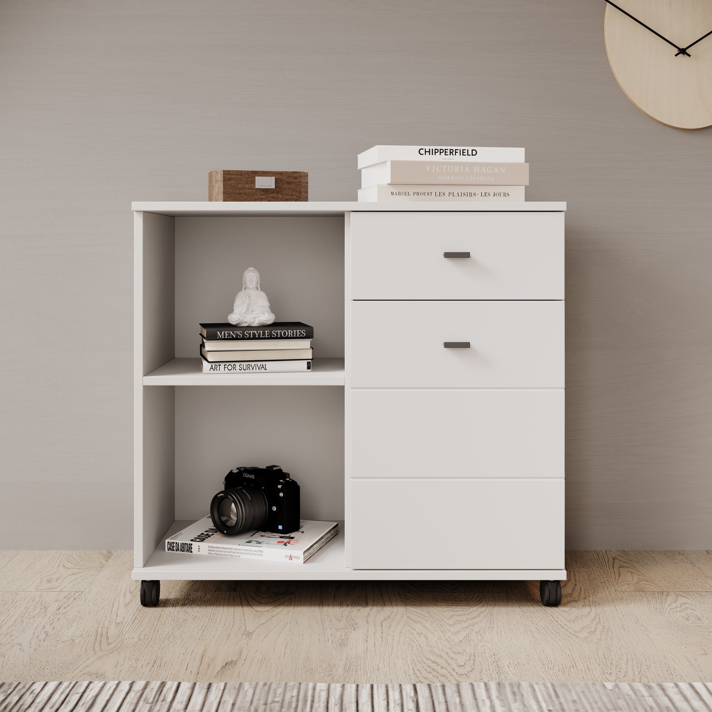 Celeste - Dressoir - Wit - 77x35x73 cm