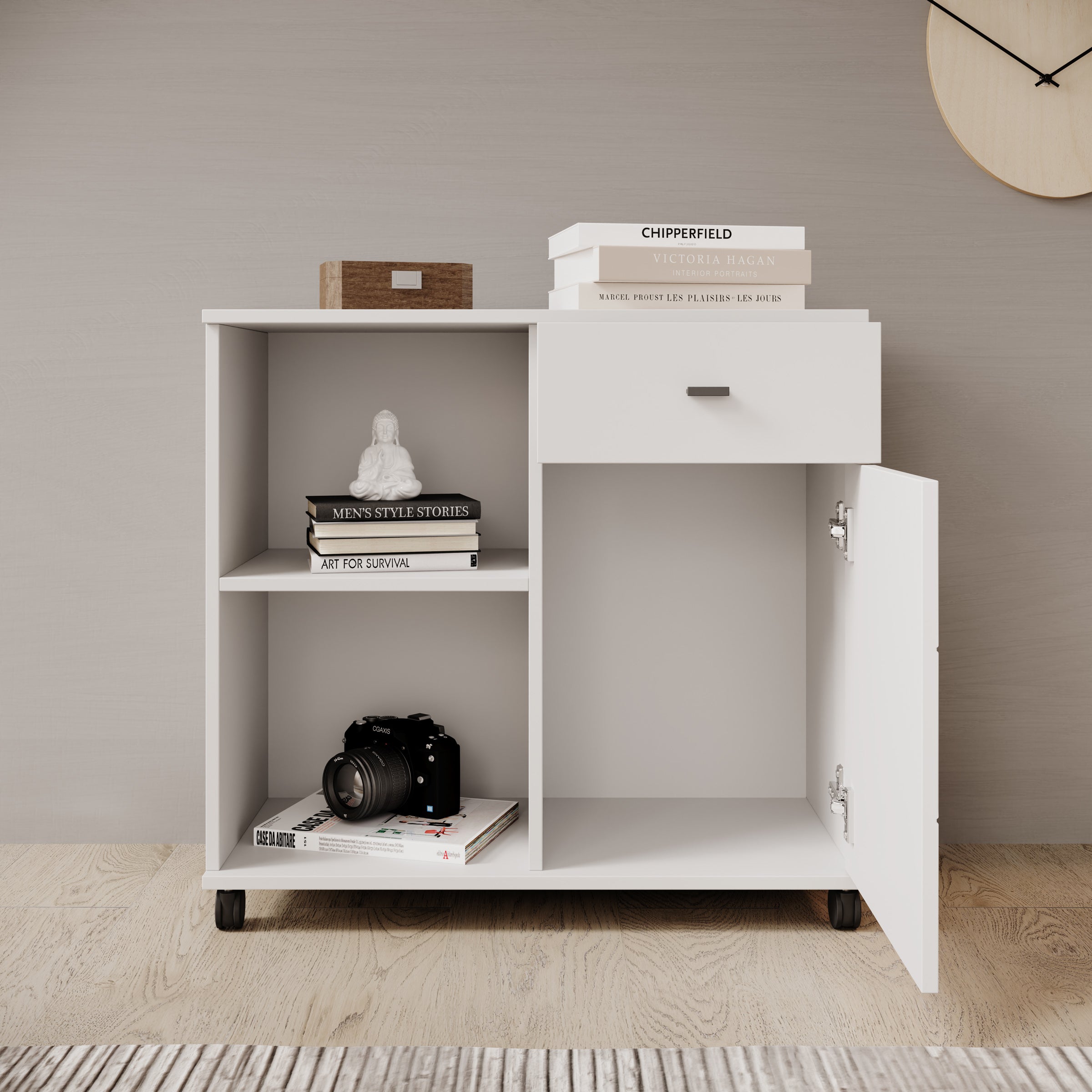 Celeste - Dressoir - Wit - 77x35x73 cm