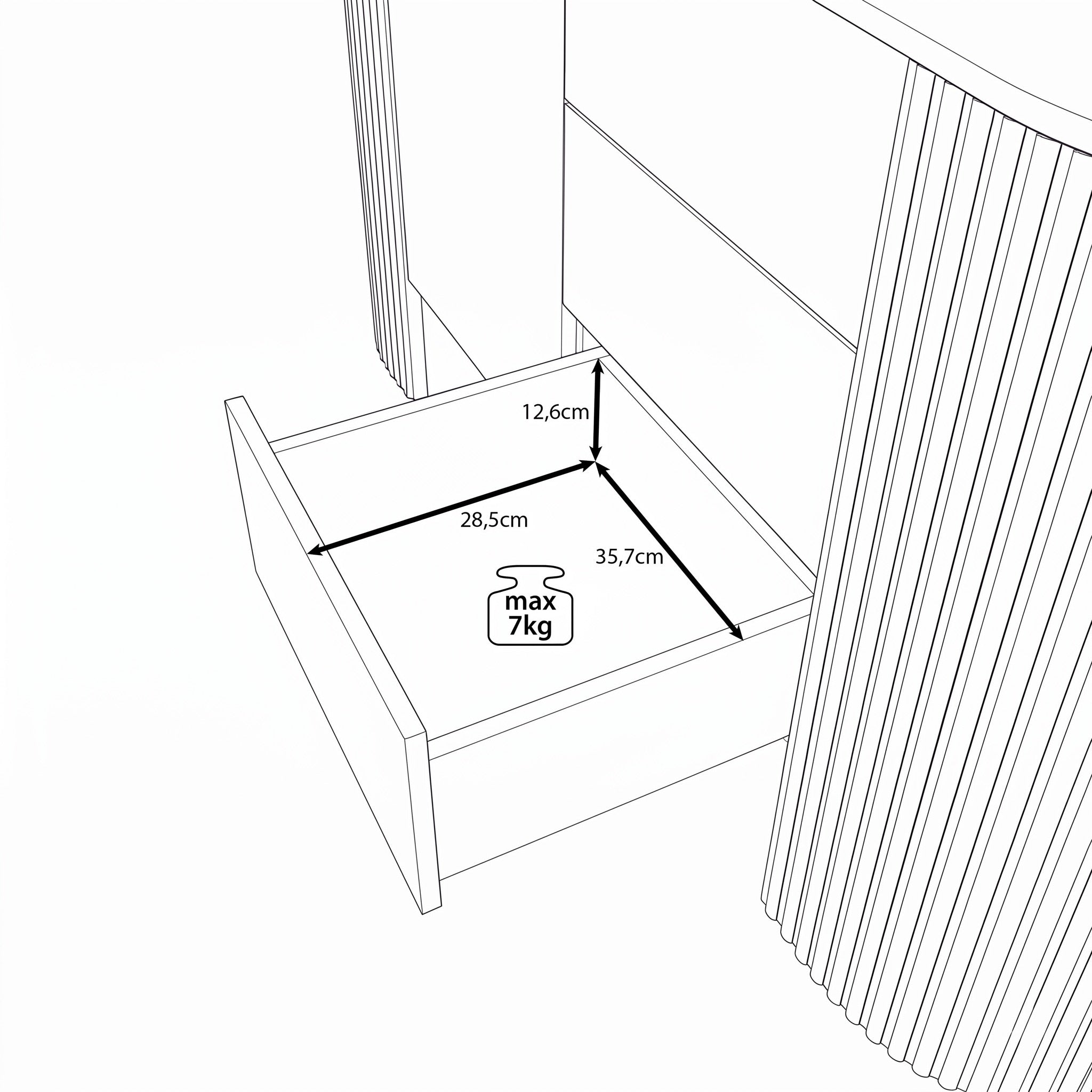 Cirello - Complete Woonkamer - Walnootpatroon - Medium
